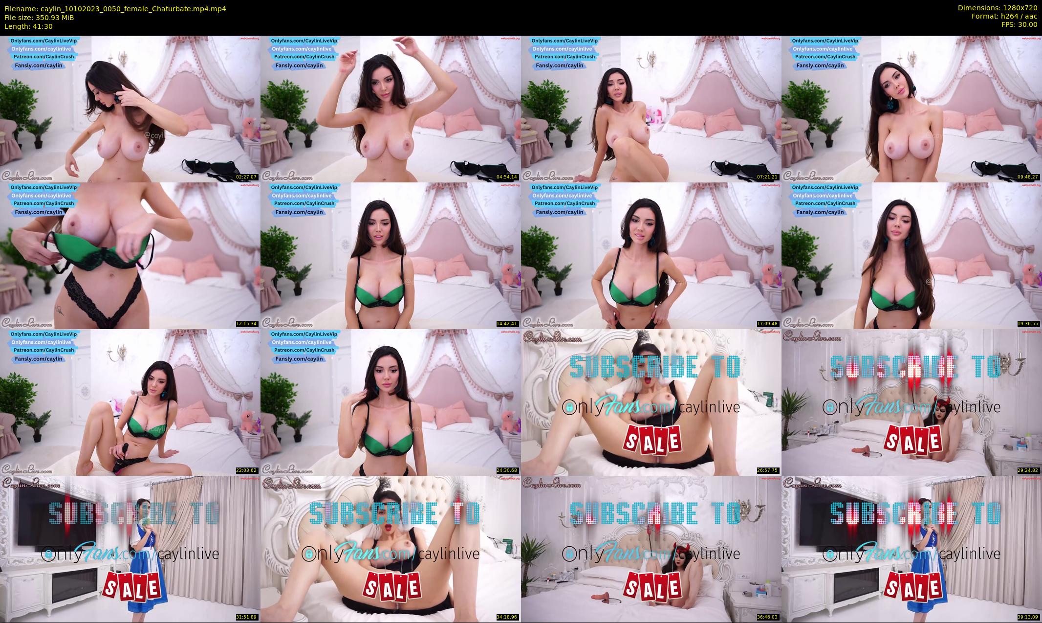 caylin — 42 minute Chaturbate female cam show recording, 720p, Oct 10, 2023