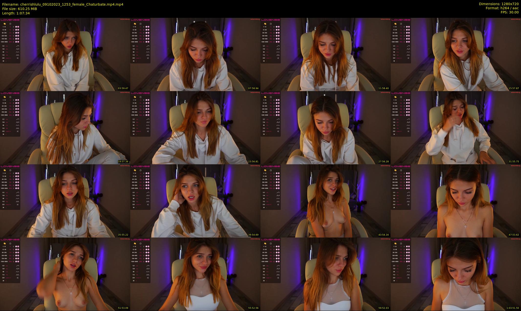 cherrishlulu — 68 minute Chaturbate female cam show recording, 720p, Oct 9, 2023