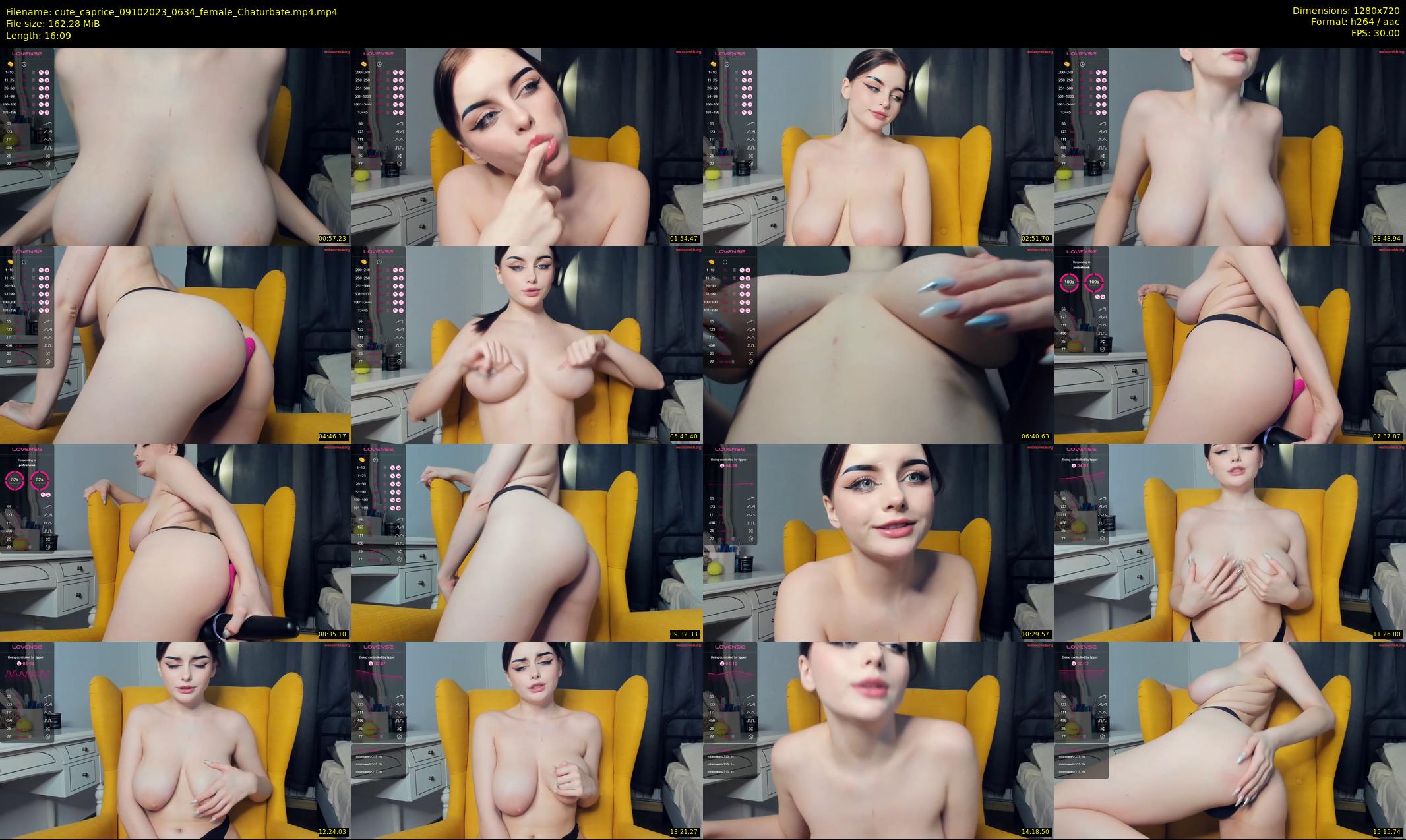 cute_caprice — 17 minute Chaturbate female cam show recording, 720p, Oct 9, 2023