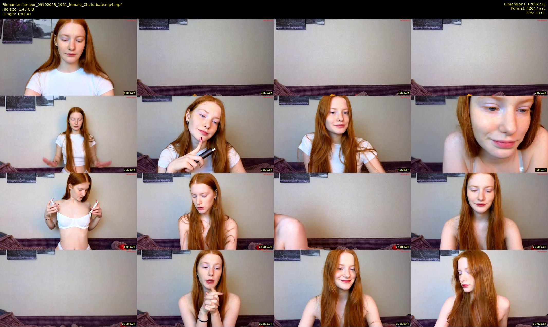fiamoor — 104 minute Chaturbate female cam show recording, 720p, Oct 9, 2023