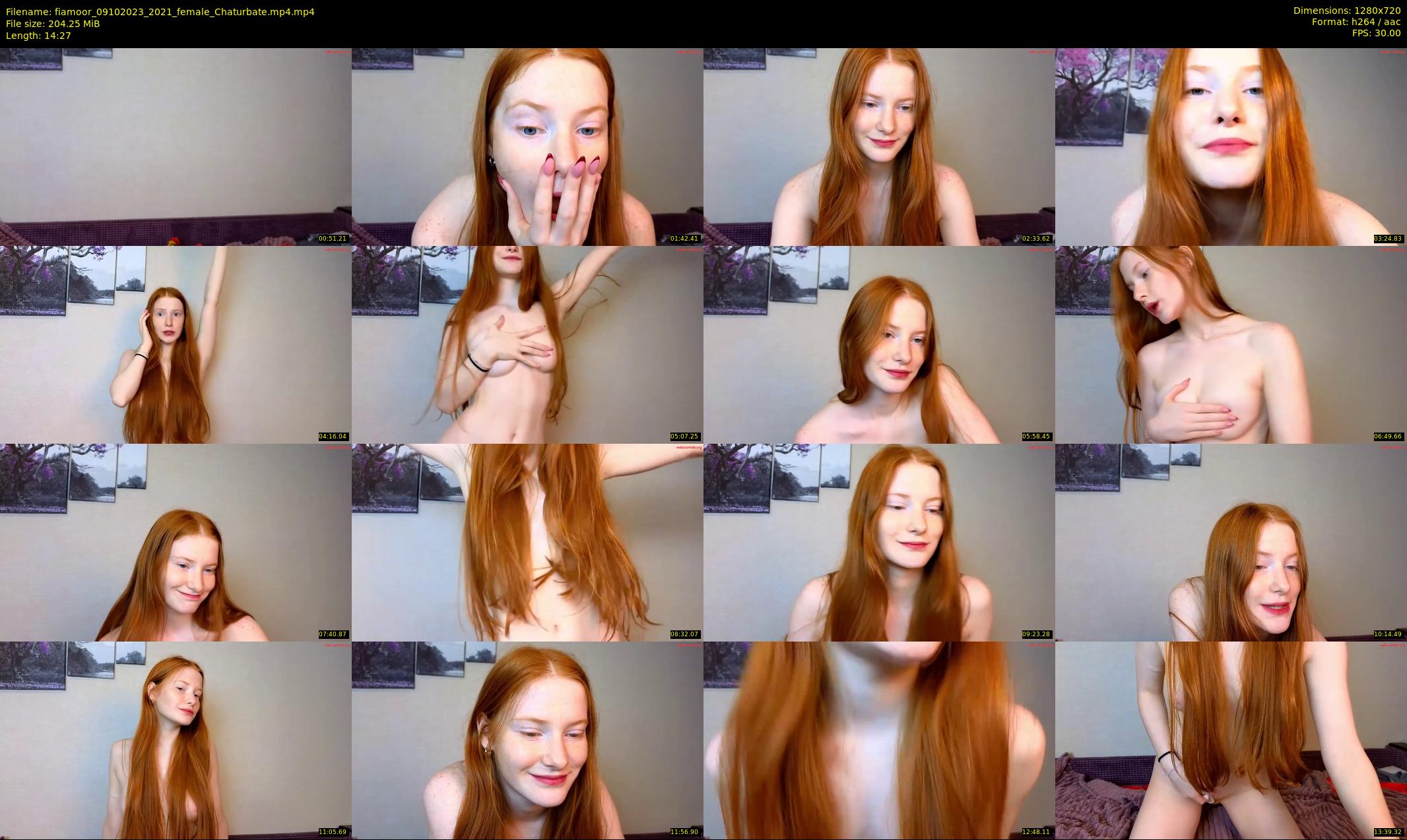 fiamoor — 15 minute Chaturbate female cam show recording, 720p, Oct 9, 2023