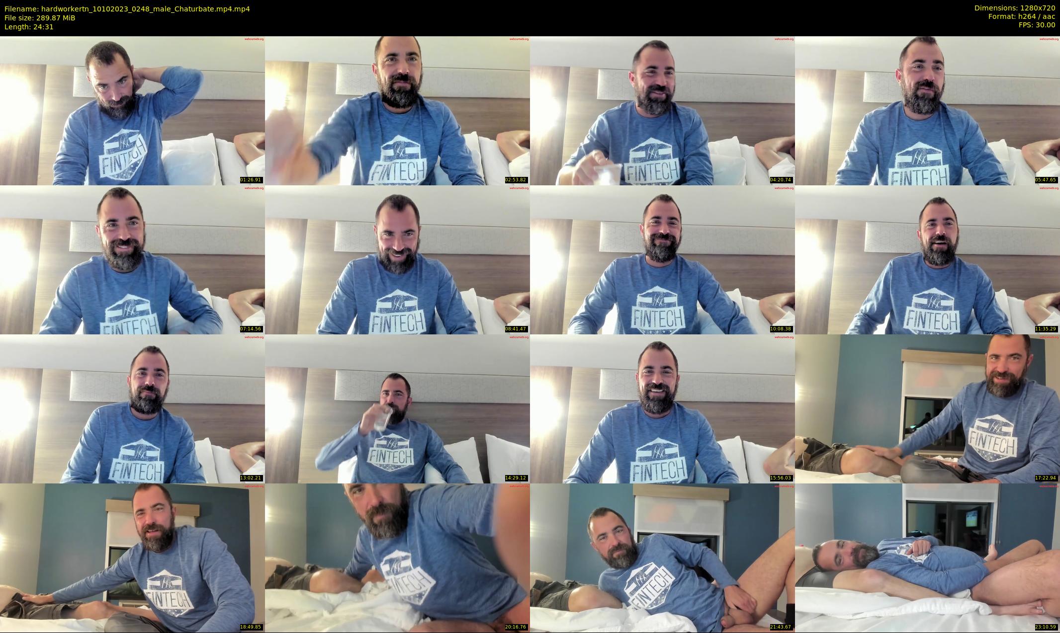 hardworkertn — 25 minute Chaturbate male cam show recording, 720p, Oct 10, 2023