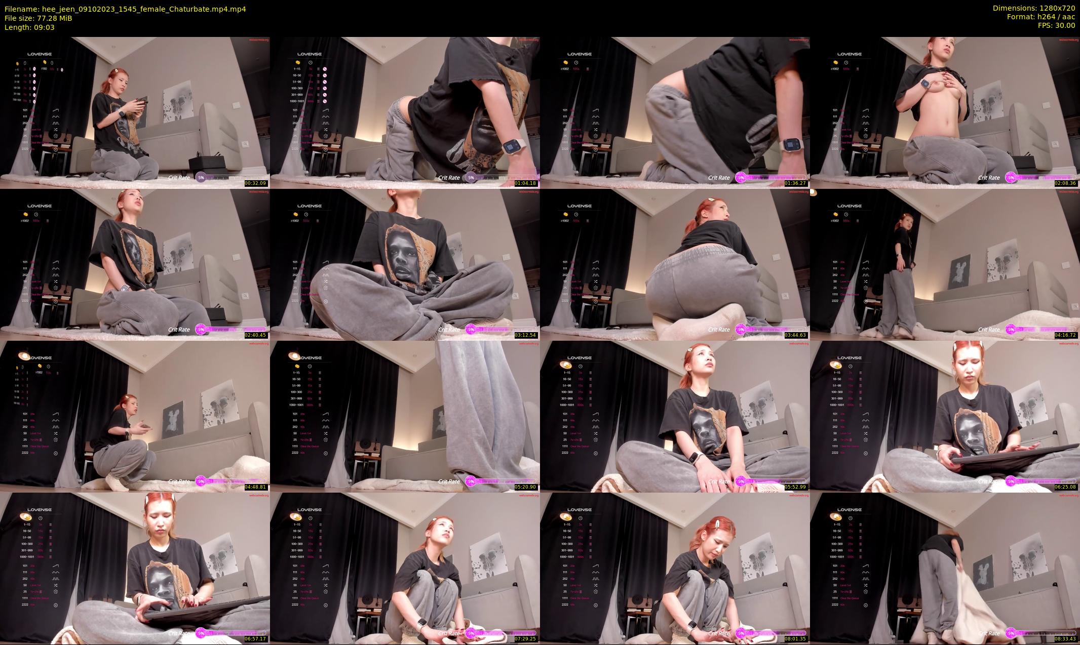 hee_jeen — 10 minute Chaturbate female cam show recording, 720p, Oct 9, 2023