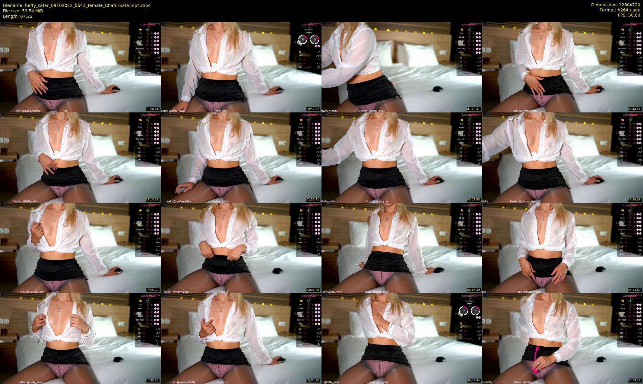 hetty_satar — 8 minute Chaturbate female cam show recording, 720p, Oct 9, 2023