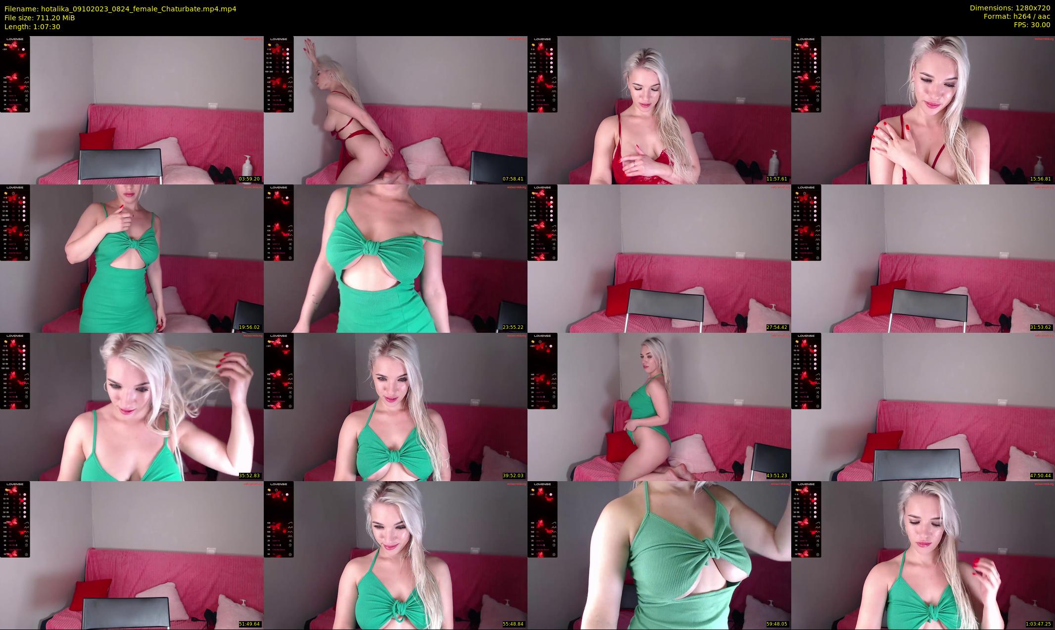 hotalika — 68 minute Chaturbate female cam show recording, 720p, Oct 9, 2023