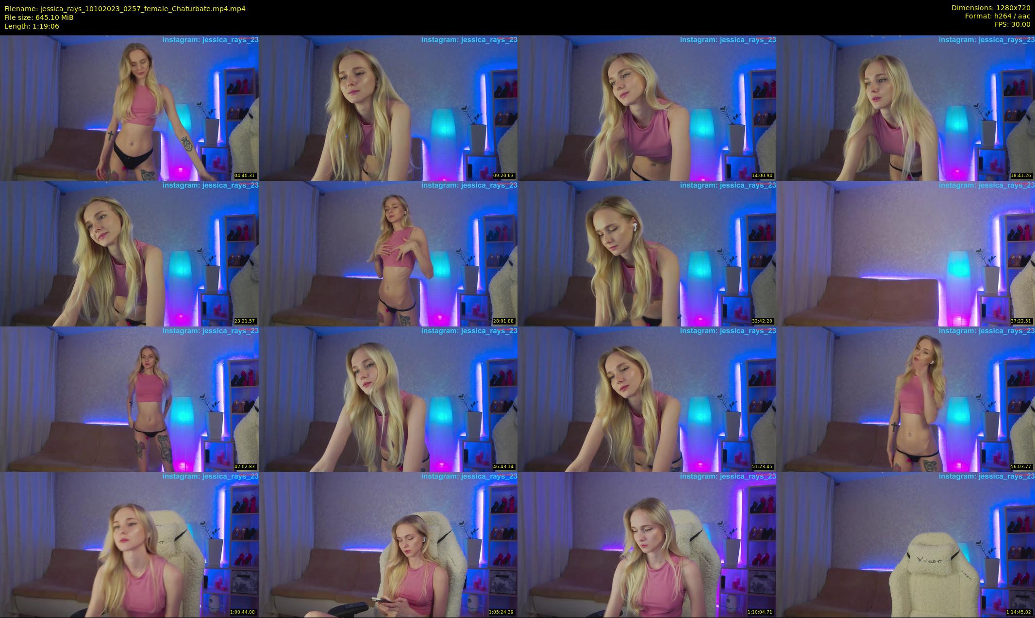 jessica_rays — 80 minute Chaturbate couple cam show recording, 720p, Oct 10, 2023