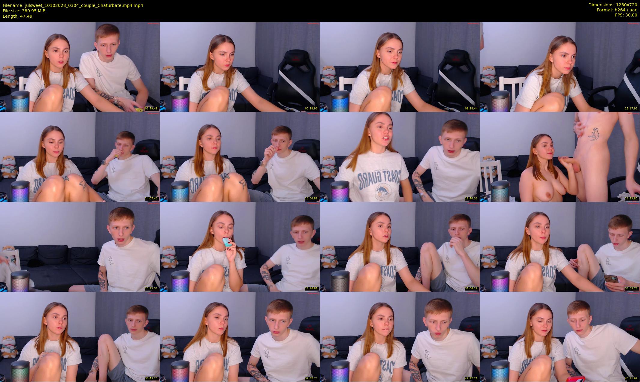 julsweet — 48 minute Chaturbate male cam show recording, 720p, Oct 10, 2023