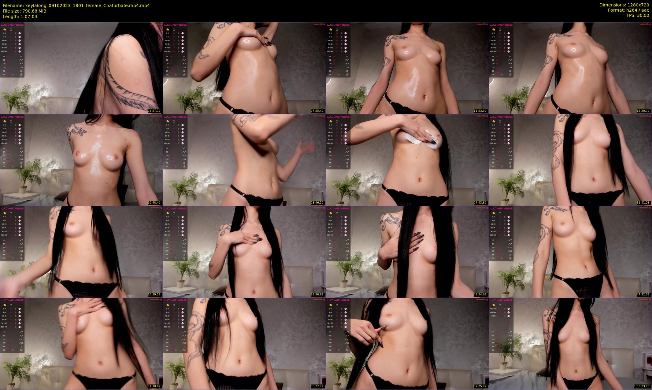 keylalong — 68 minute Chaturbate female cam show recording, 720p, Oct 9, 2023