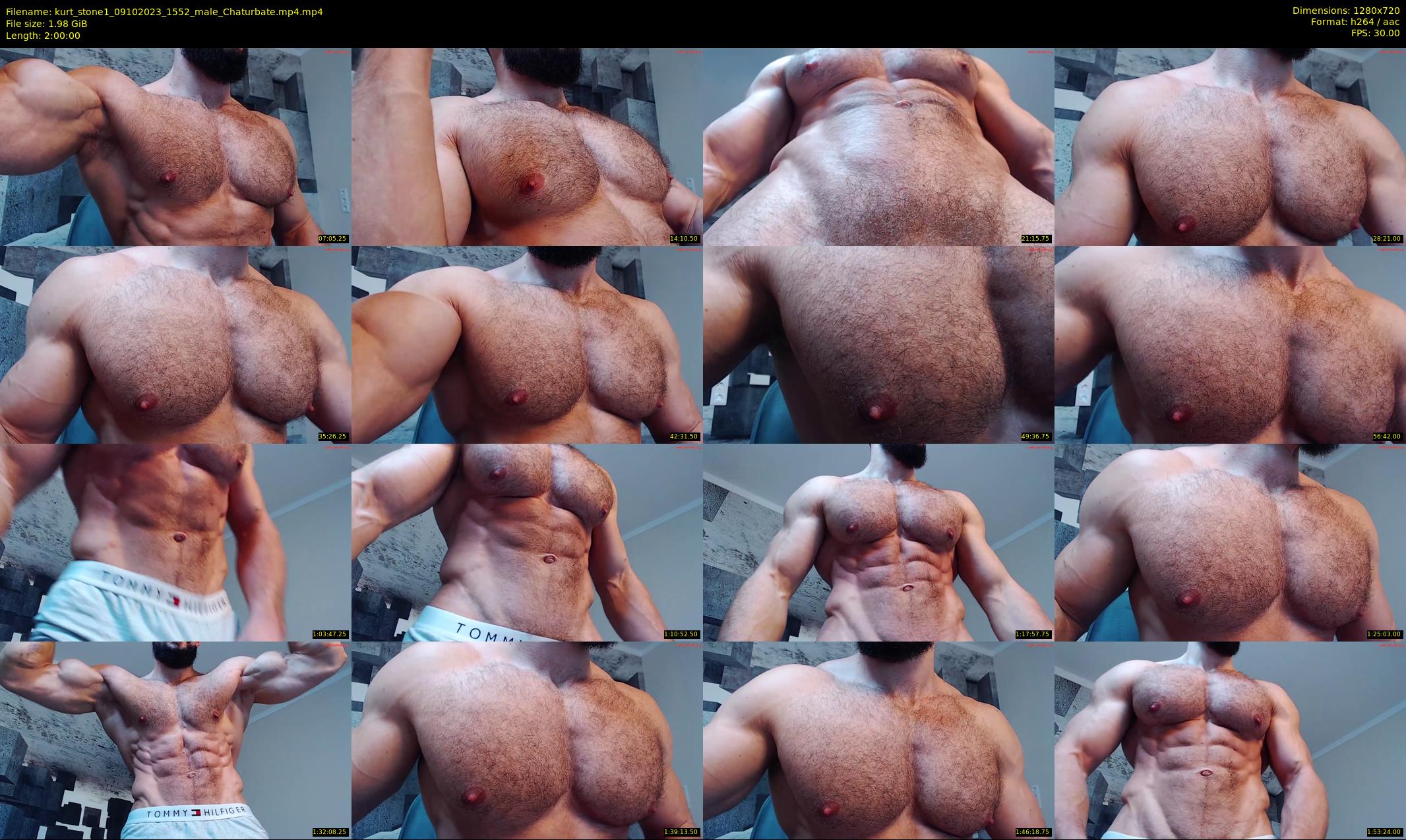 kurt_stone1 — 120 minute Chaturbate male cam show recording, 720p, Oct 9, 2023