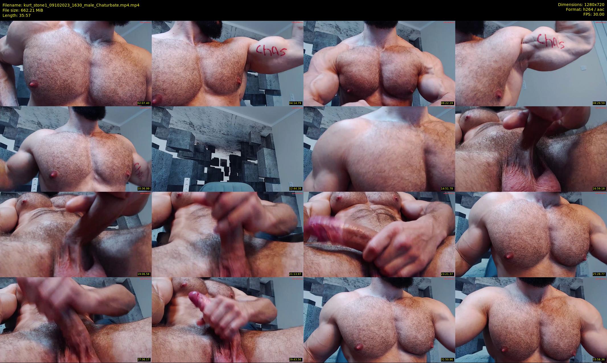 kurt_stone1 — 36 minute Chaturbate male cam show recording, 720p, Oct 9, 2023