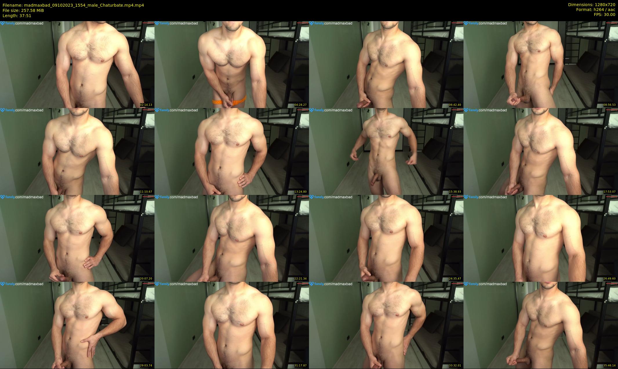 madmaxbad — 38 minute Chaturbate male cam show recording, 720p, Oct 9, 2023