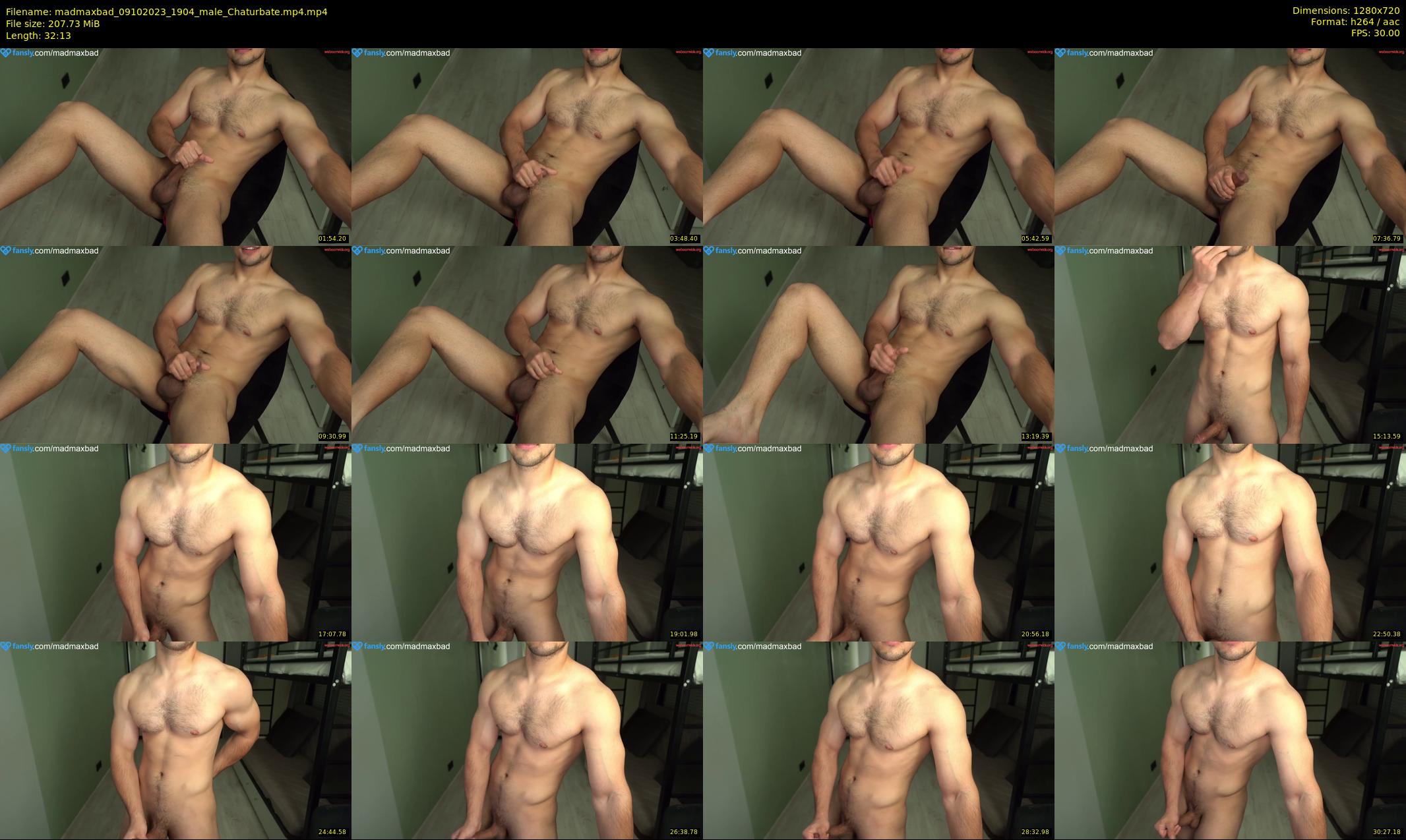 madmaxbad — 33 minute Chaturbate male cam show recording, 720p, Oct 9, 2023