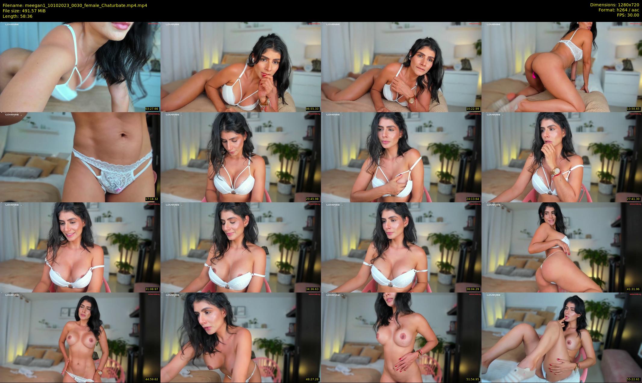 meegan1 — 59 minute Chaturbate female cam show recording, 720p, Oct 10, 2023