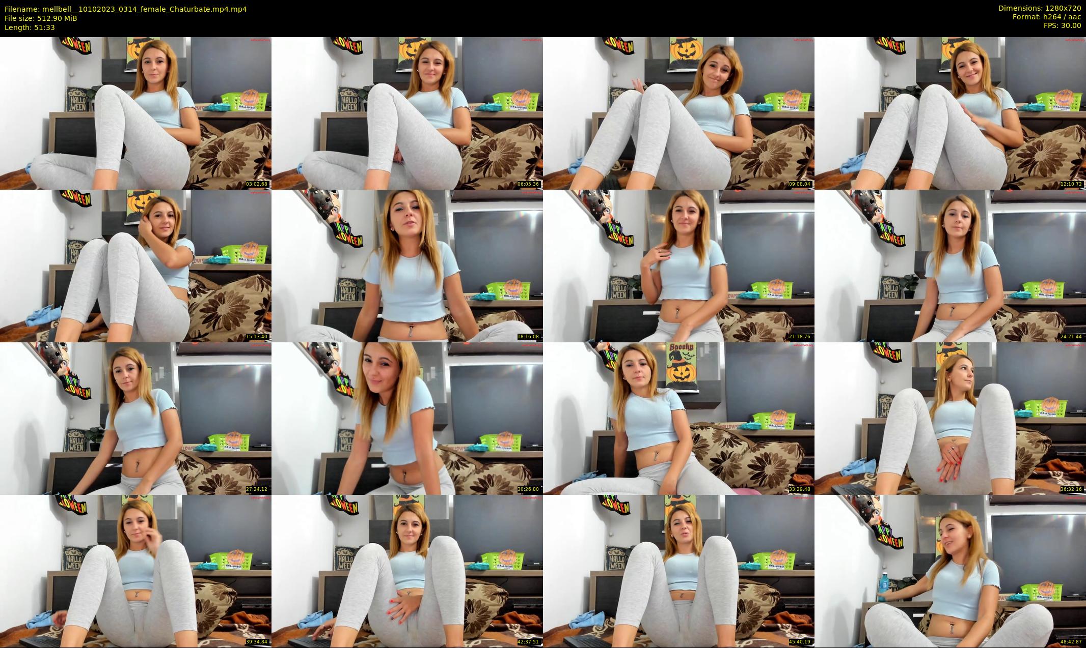 mellbell_ — 52 minute Chaturbate female cam show recording, 720p, Oct 10, 2023