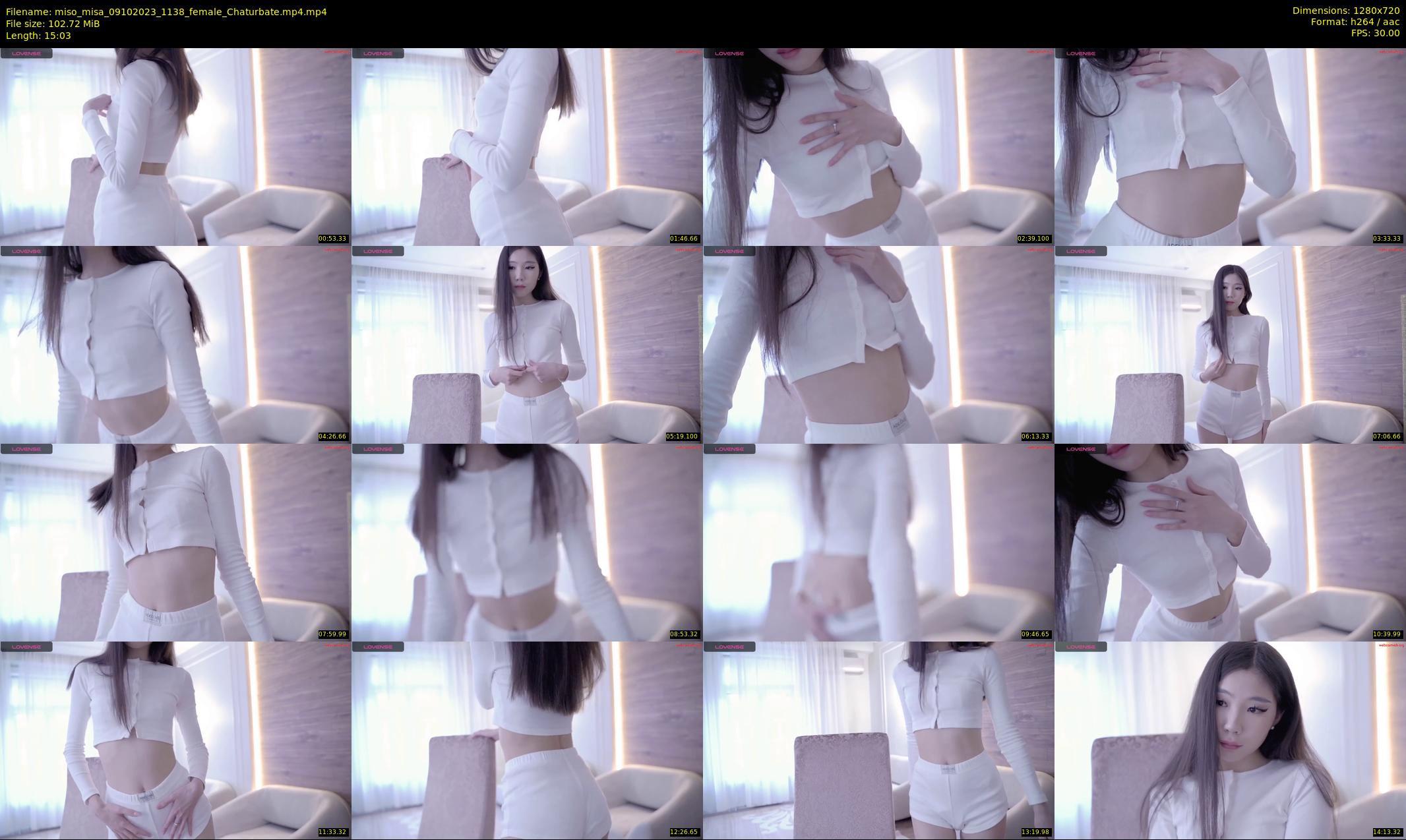 miso_misa — 16 minute Chaturbate female cam show recording, 720p, Oct 9, 2023