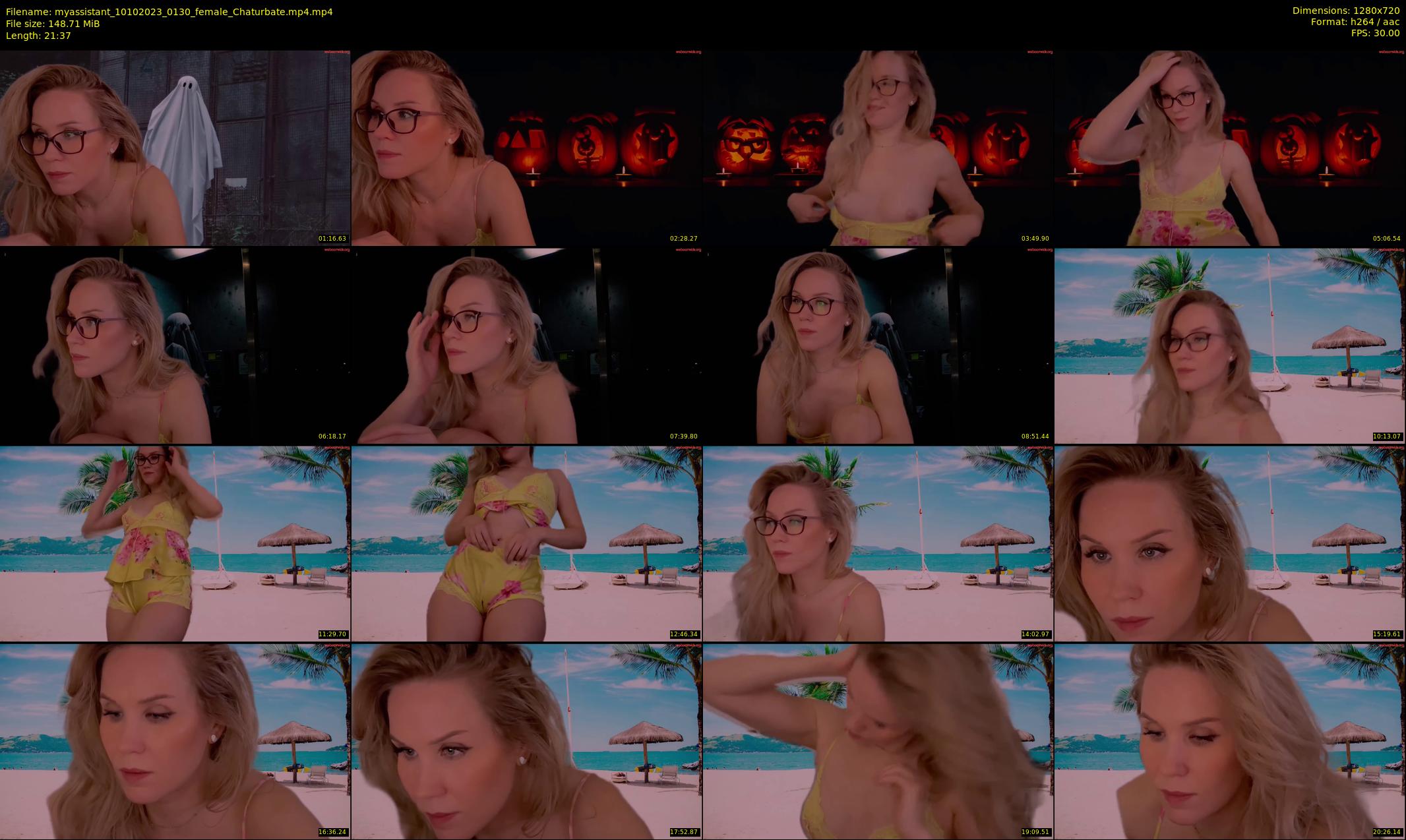 myassistant — 22 minute Chaturbate female cam show recording, 720p, Oct 10, 2023