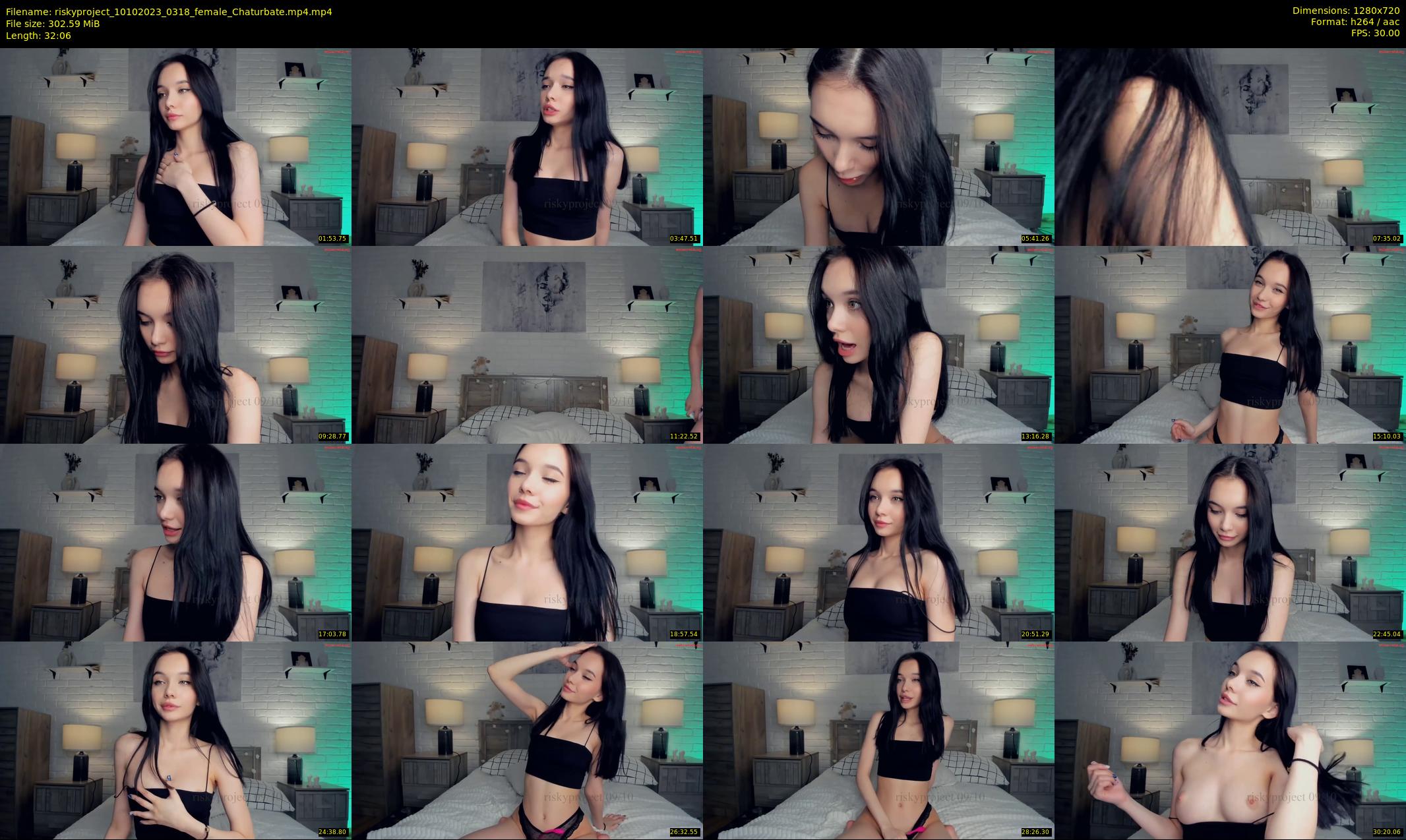 riskyproject — 33 minute Chaturbate couple cam show recording, 720p, Oct 10, 2023