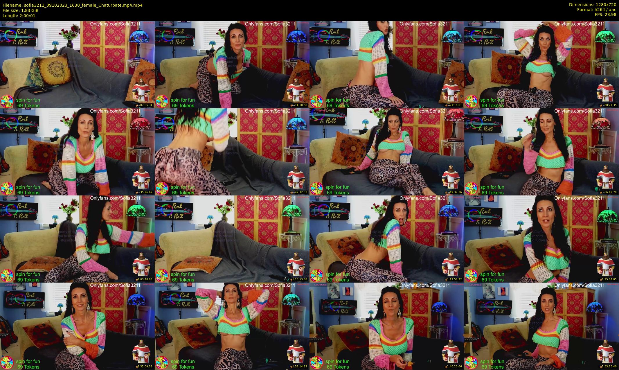 sofia3211 — 121 minute Chaturbate couple cam show recording, 720p, Oct 9, 2023