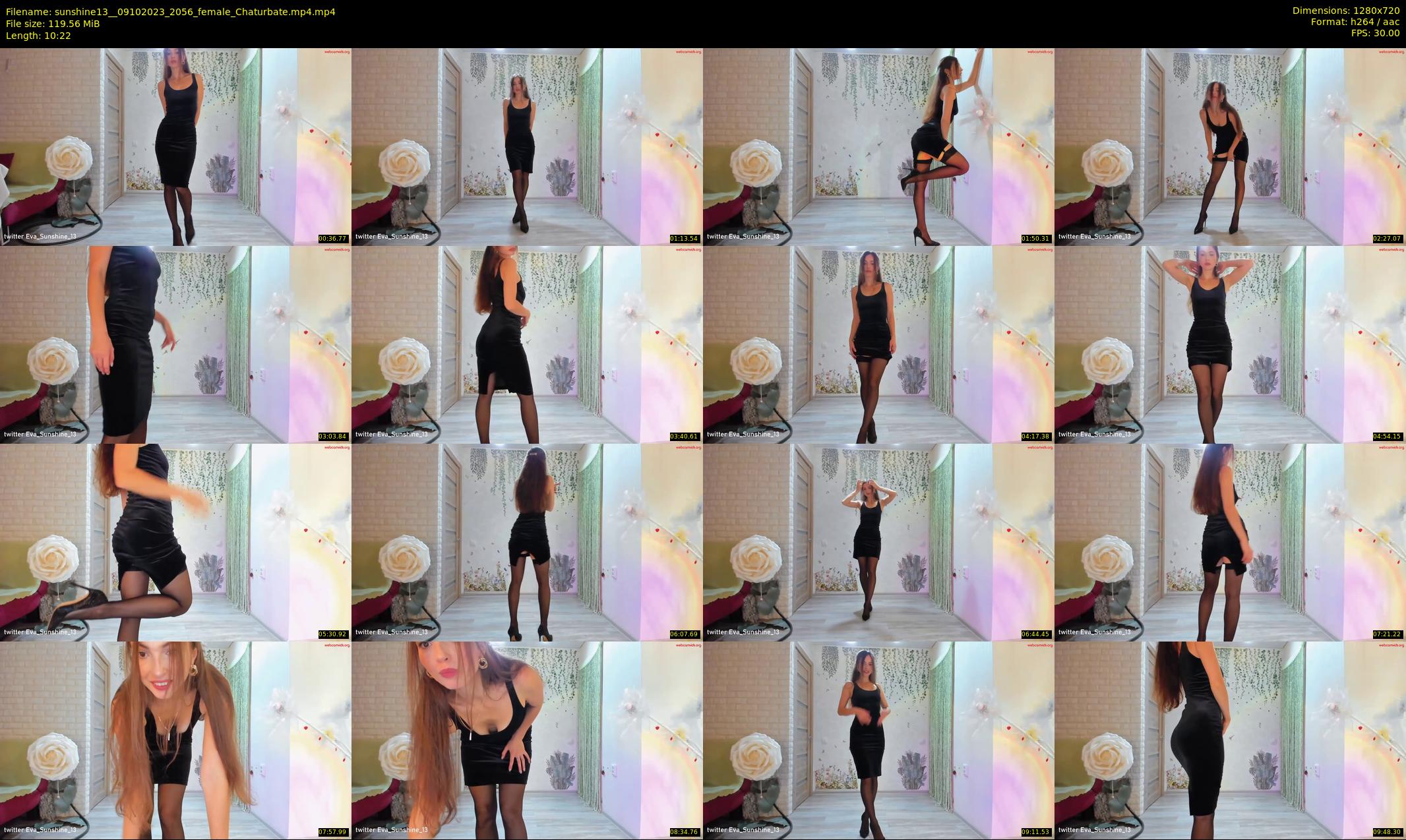 sunshine13_ — 11 minute Chaturbate female cam show recording, 720p, Oct 9, 2023