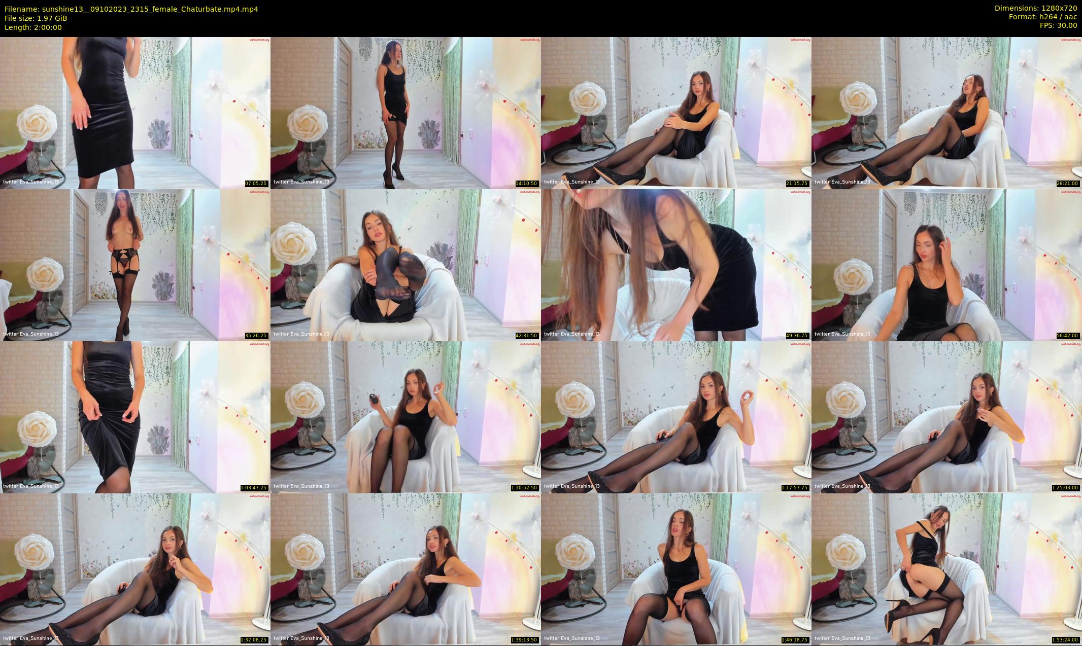 sunshine13_ — 120 minute Chaturbate female cam show recording, 720p, Oct 9, 2023