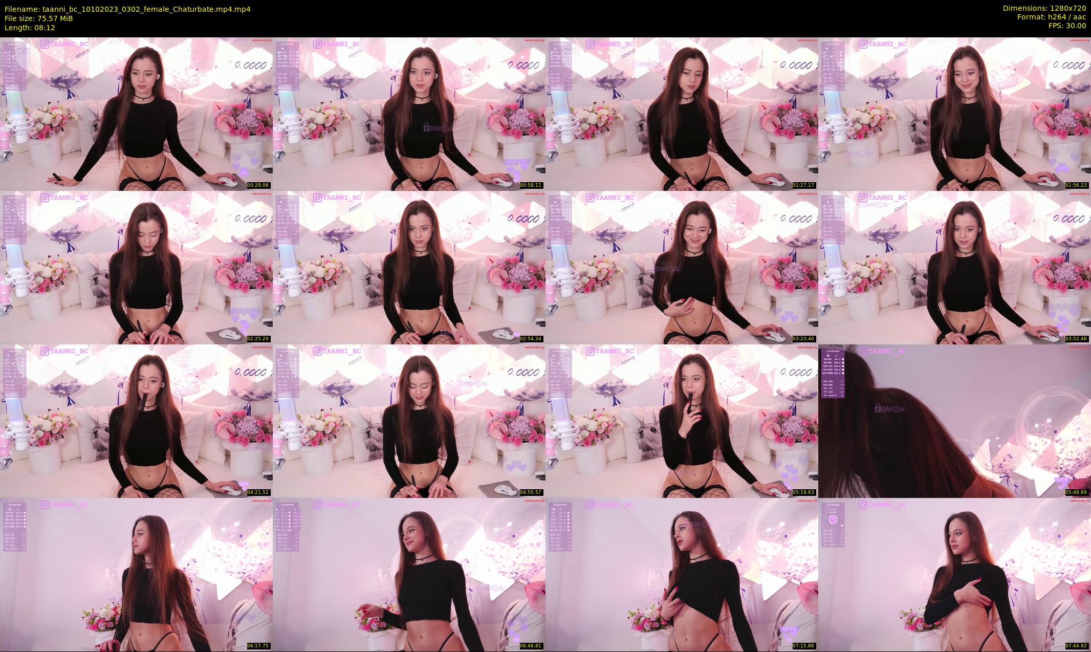 taanni_bc — 9 minute Chaturbate female cam show recording, 720p, Oct 10, 2023