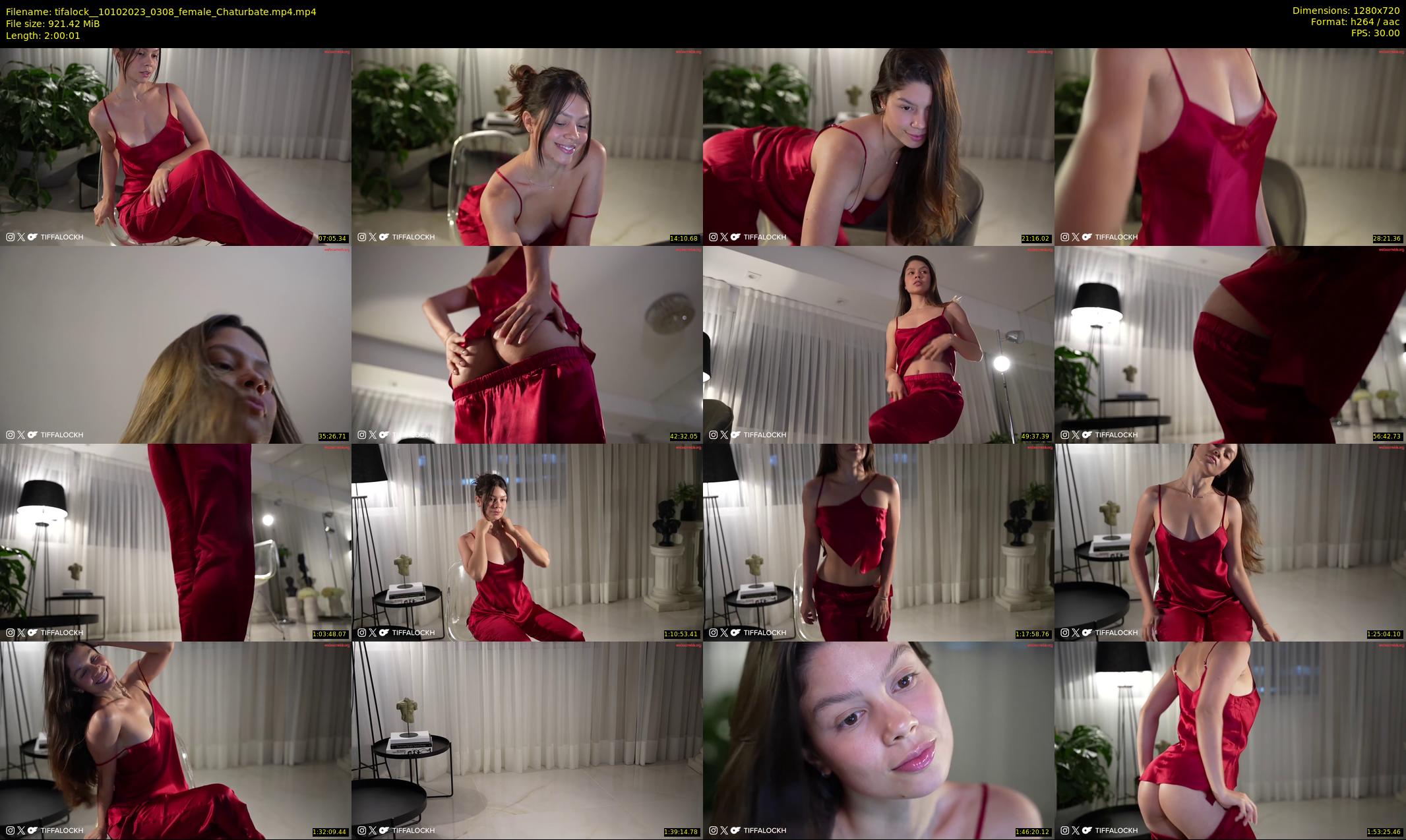 tifalock_ — 121 minute Chaturbate female cam show recording, 720p, Oct 10, 2023