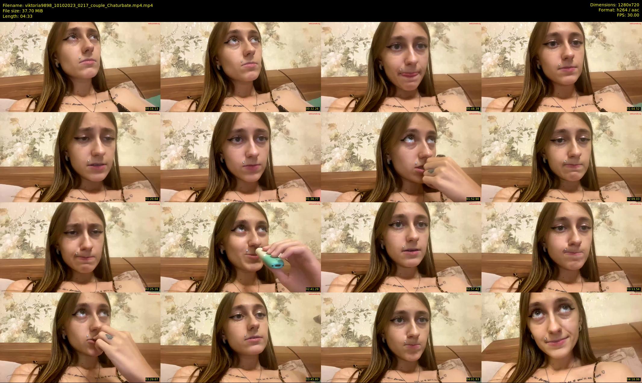 viktoria9898 — 5 minute Chaturbate couple cam show recording, 720p, Oct 10, 2023