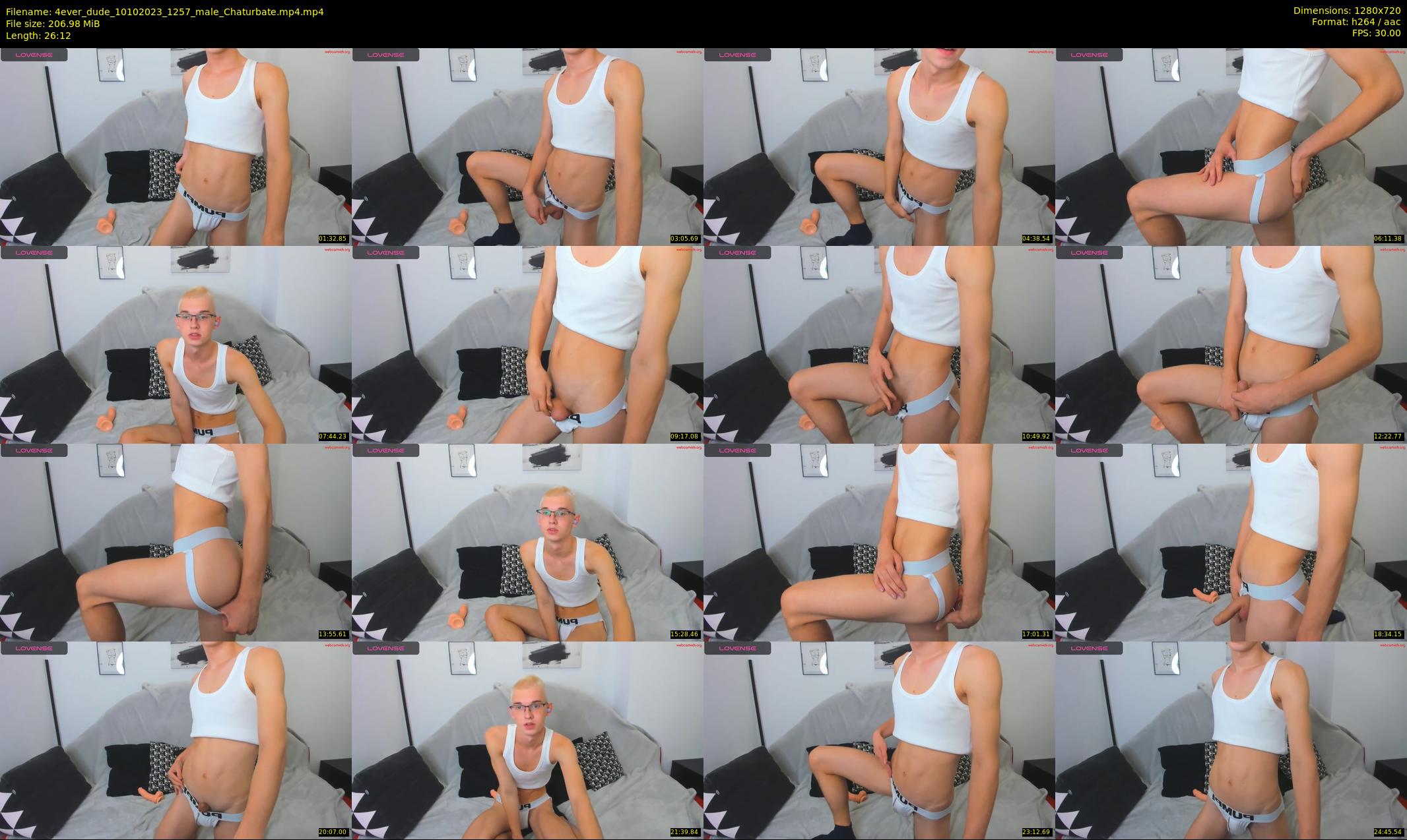 4ever_dude — 27 minute Chaturbate male cam show recording, 720p, Oct 10, 2023