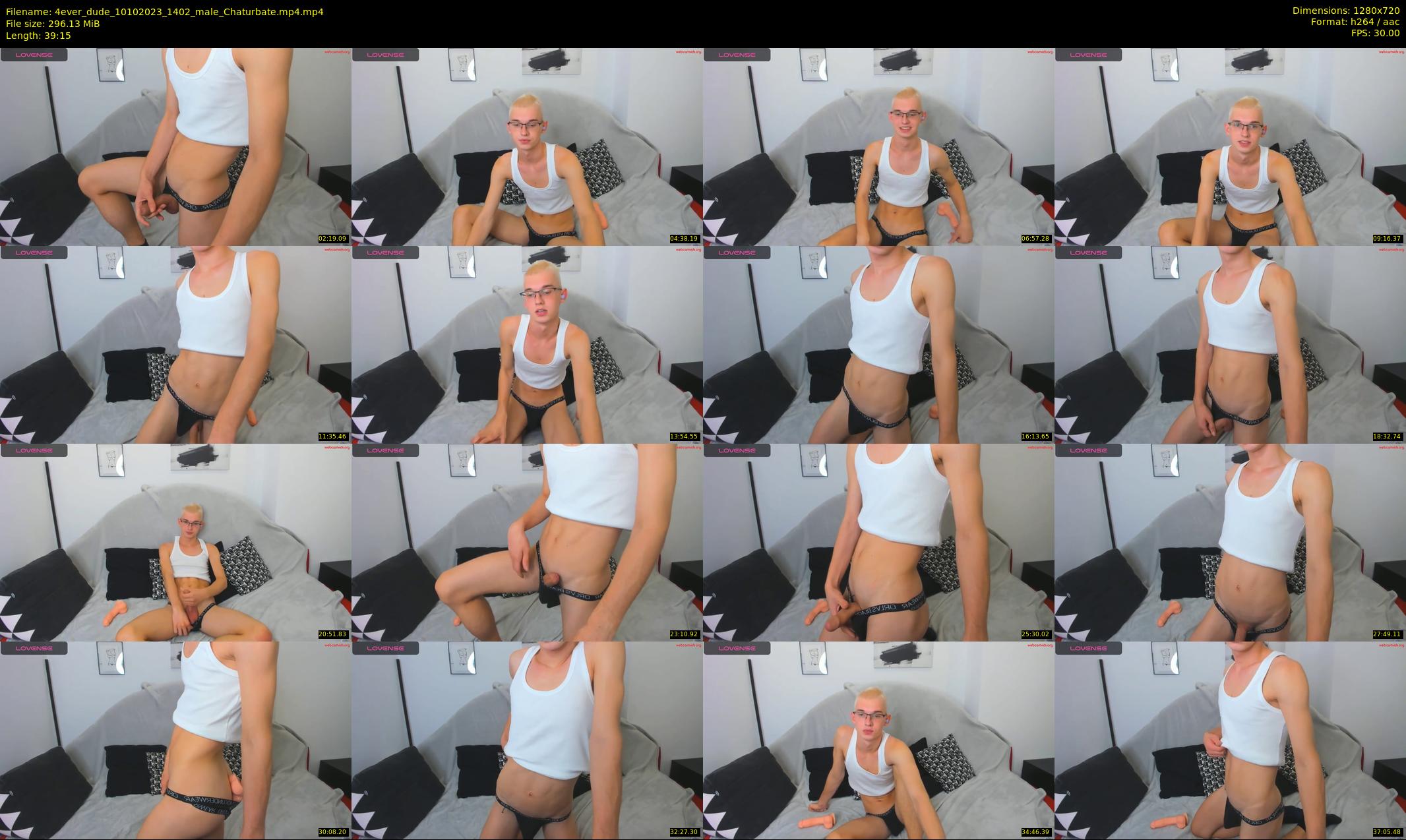 4ever_dude — 40 minute Chaturbate male cam show recording, 720p, Oct 10, 2023