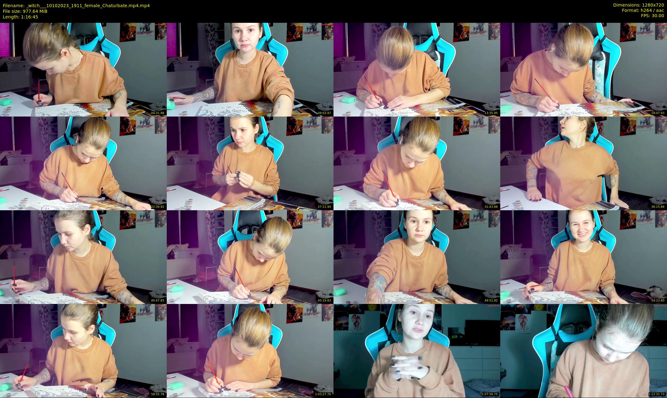 _witch__ — 77 minute Chaturbate female cam show recording, 720p, Oct 10, 2023