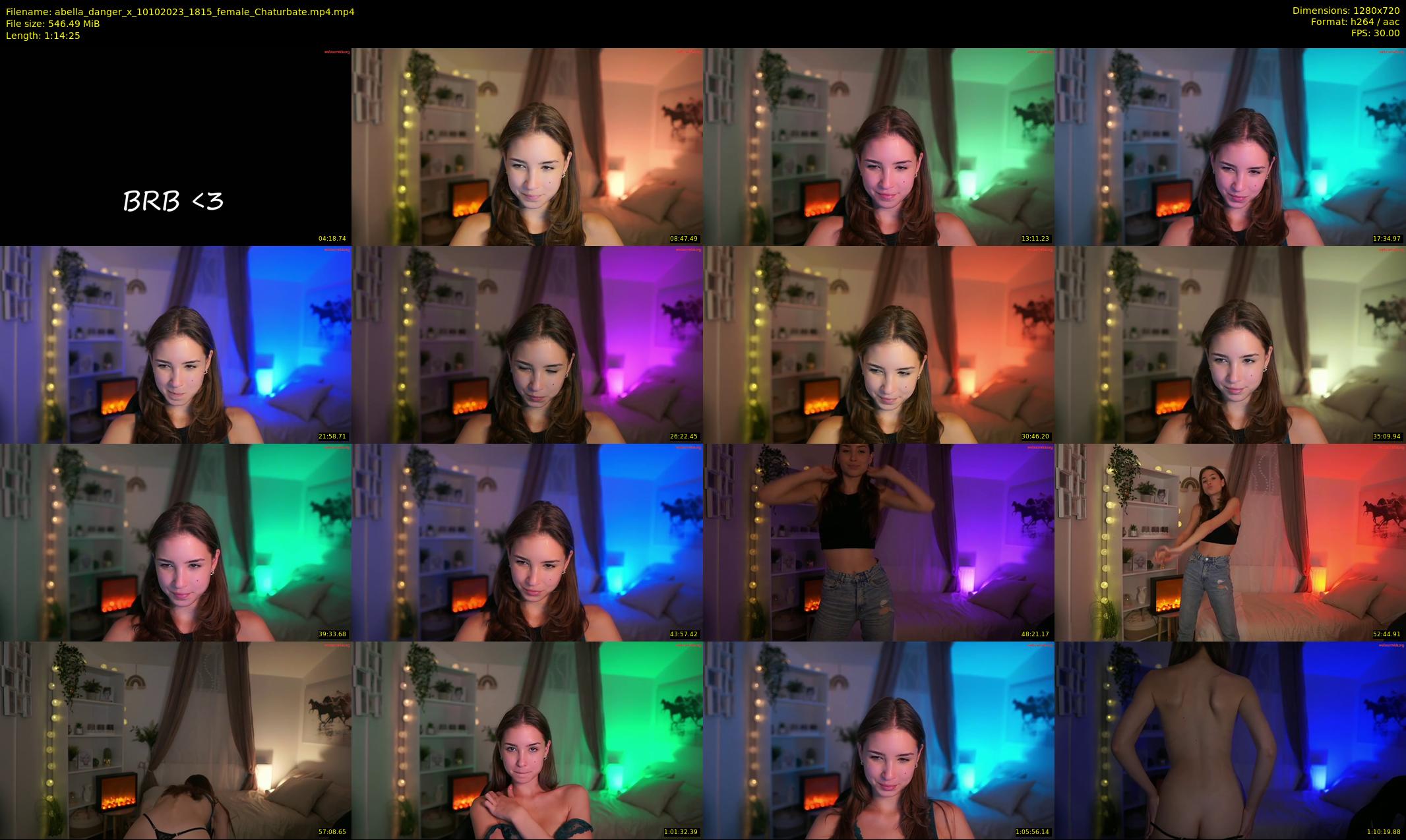 abella_danger_x — 75 minute Chaturbate female cam show recording, 720p, Oct 10, 2023