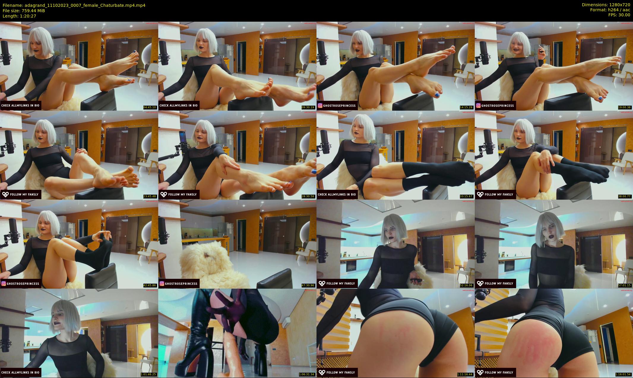 adagrand — 81 minute Chaturbate female cam show recording, 720p, Oct 11, 2023