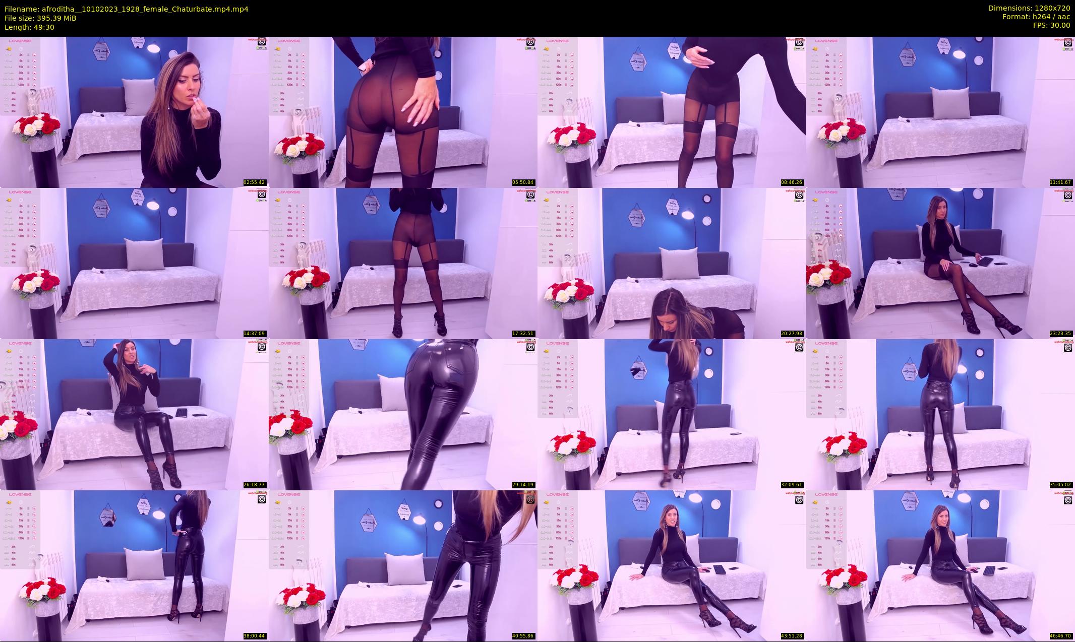 afroditha_ — 50 minute Chaturbate female cam show recording, 720p, Oct 10, 2023