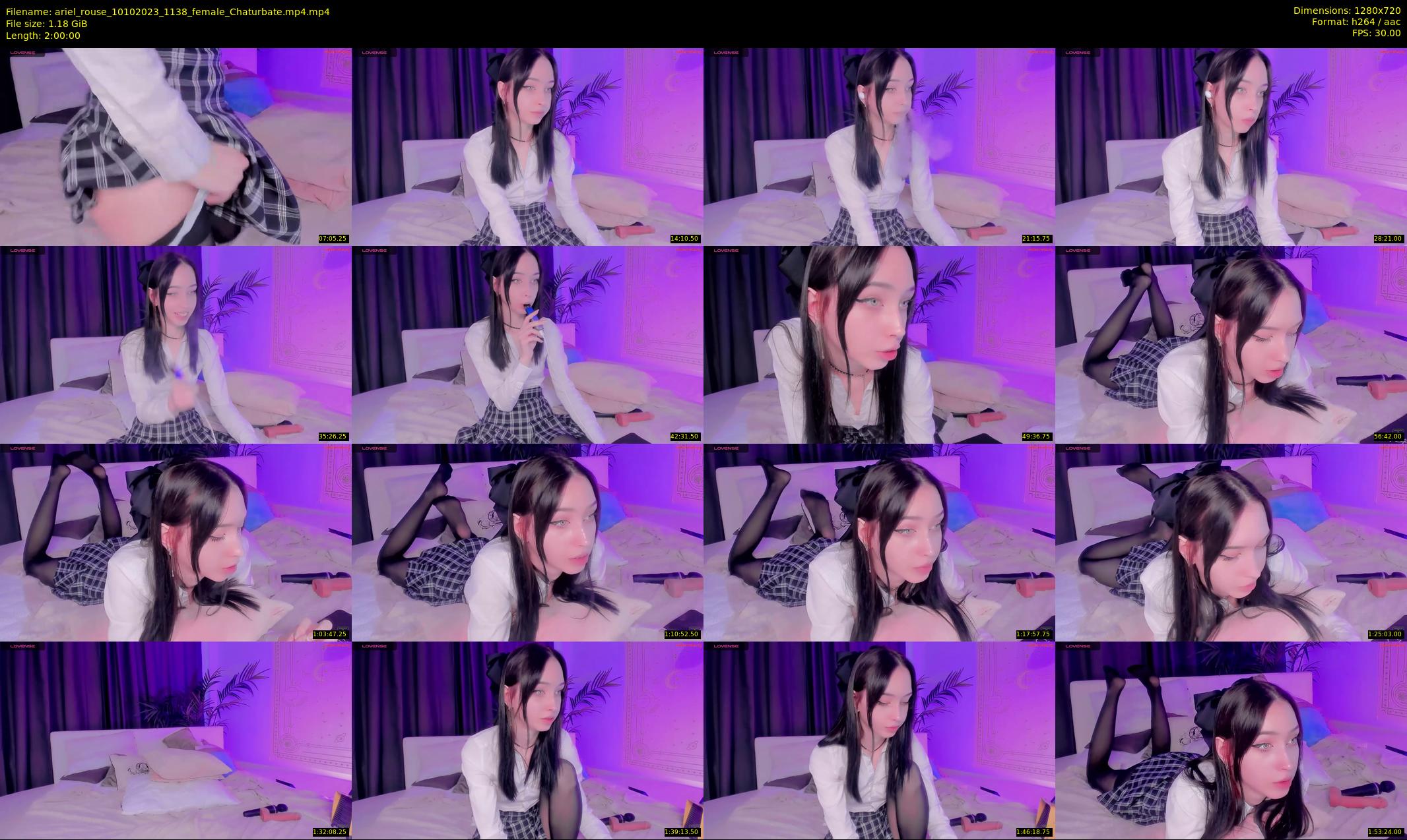 ariel_rouse — 120 minute Chaturbate female cam show recording, 720p, Oct 10, 2023