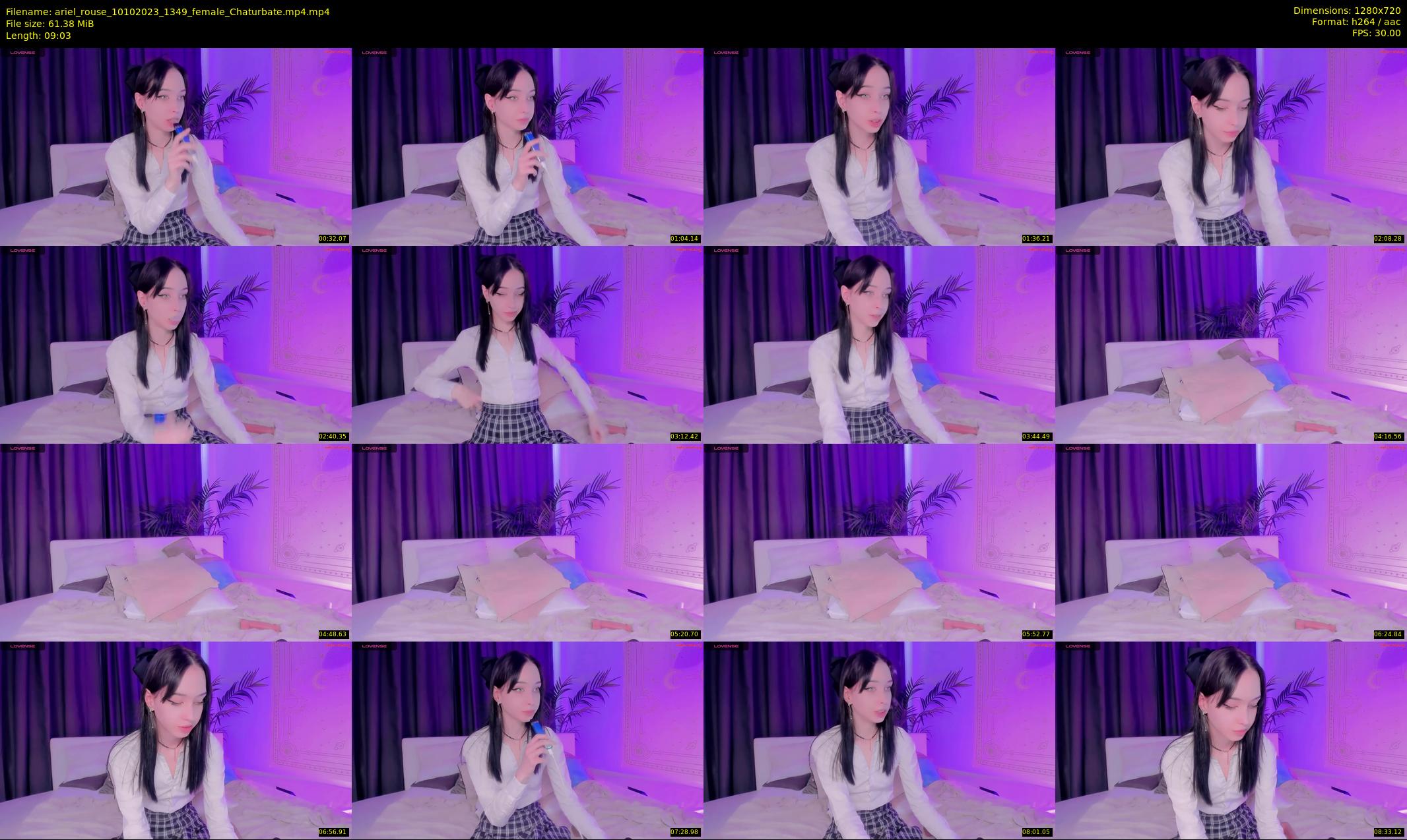 ariel_rouse — 10 minute Chaturbate female cam show recording, 720p, Oct 10, 2023