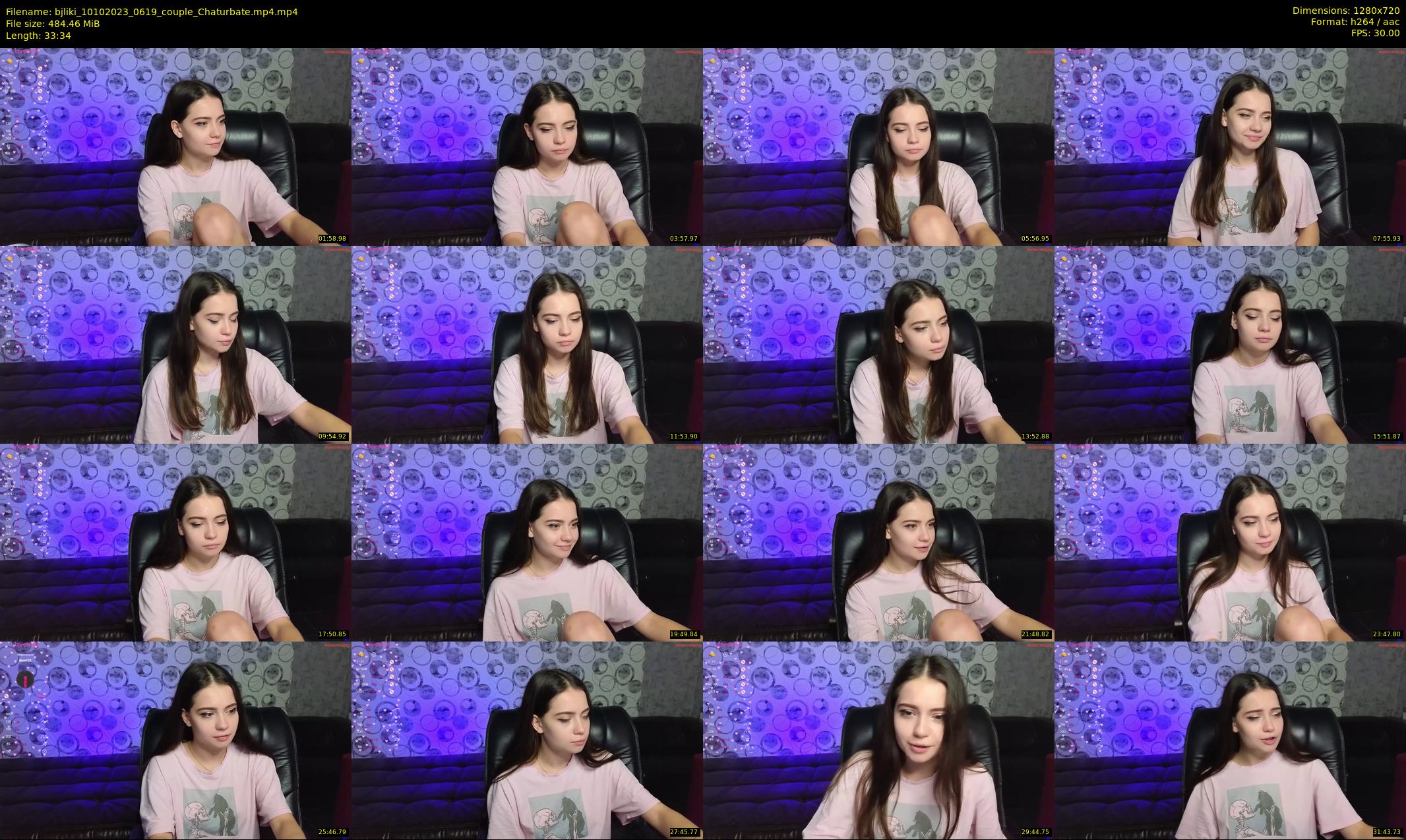 bjliki — 34 minute Chaturbate couple cam show recording, 720p, Oct 10, 2023