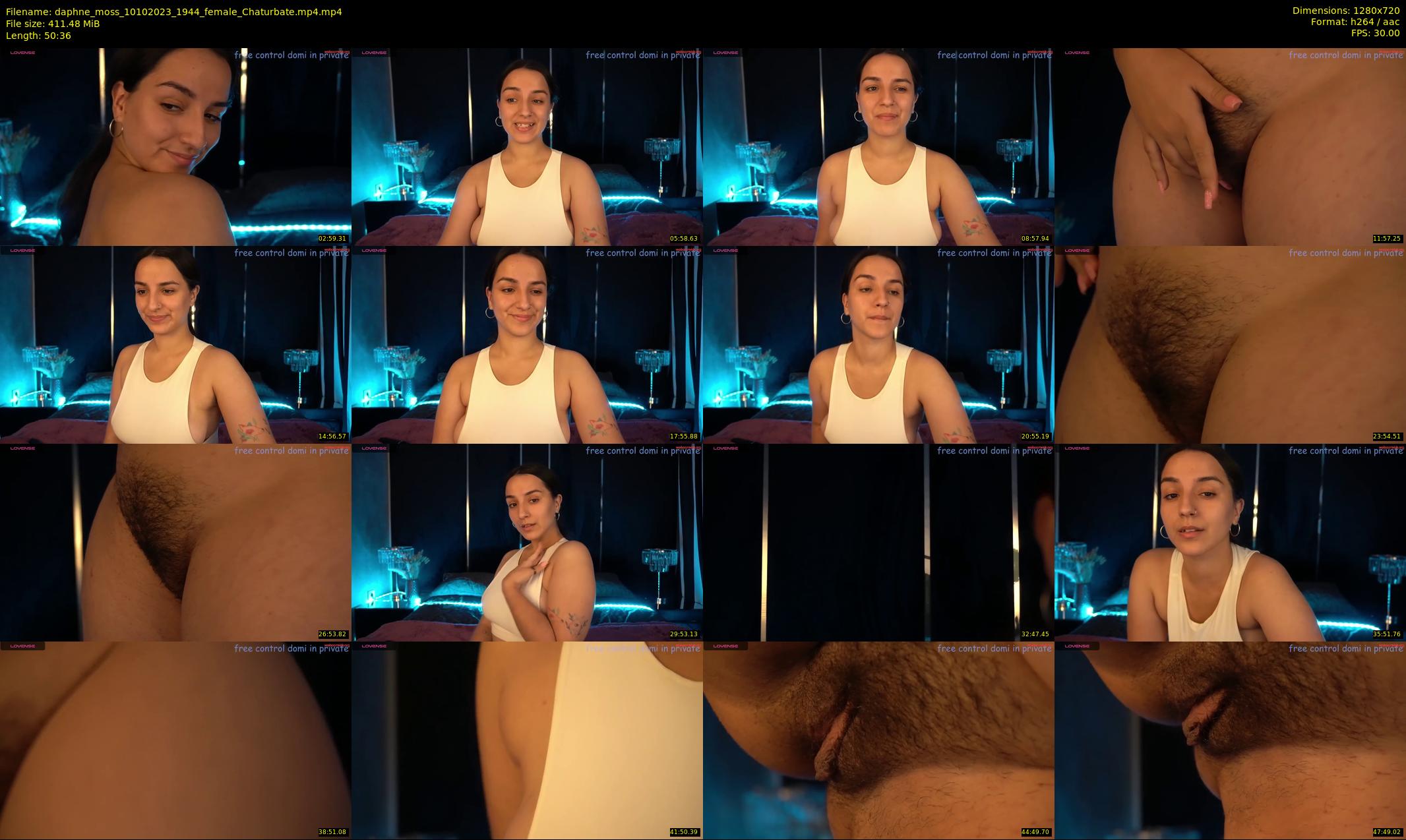 daphne_moss — 51 minute Chaturbate female cam show recording, 720p, Oct 10, 2023