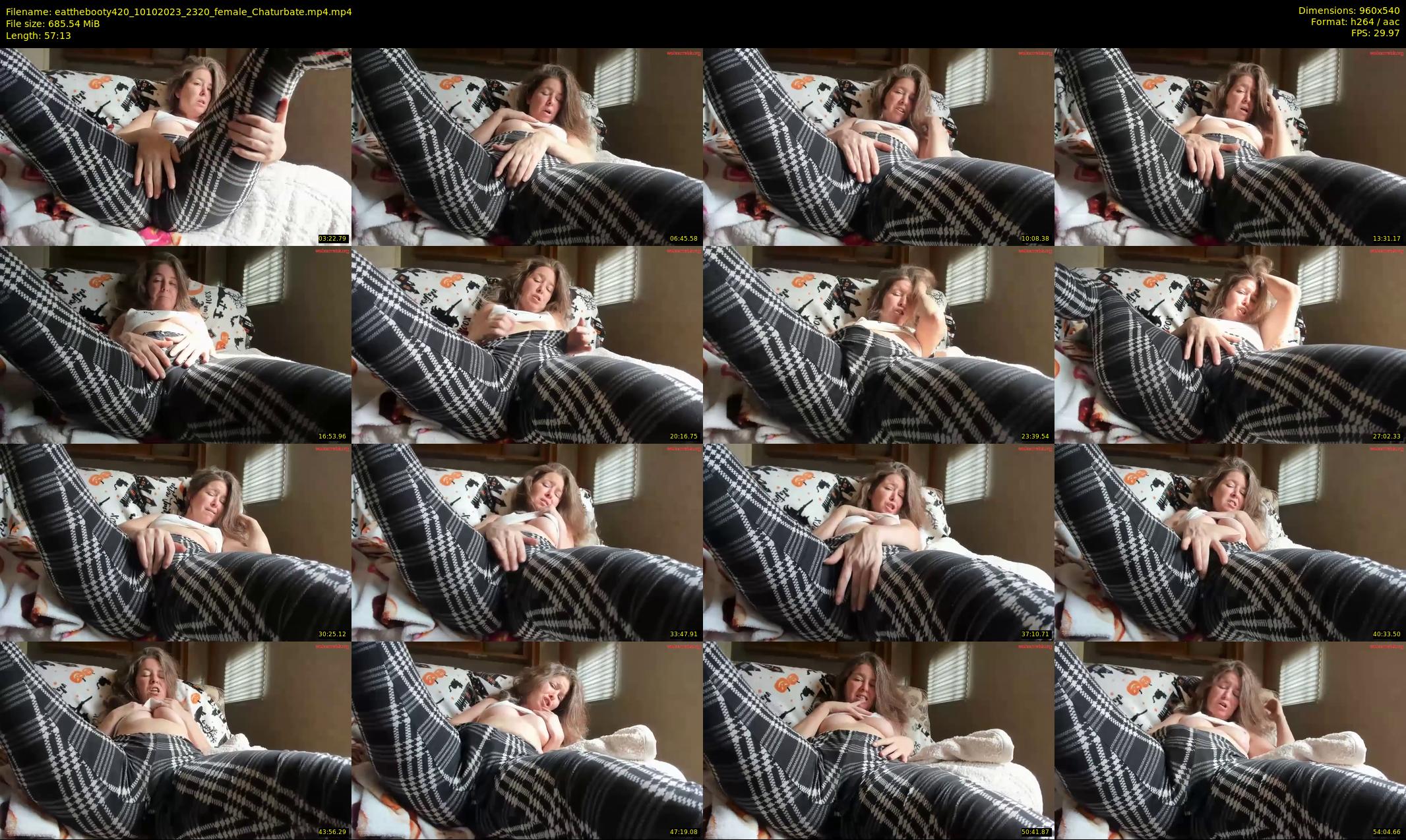 eatthebooty420 — 58 minute Chaturbate female cam show recording, 480p, Oct 10, 2023