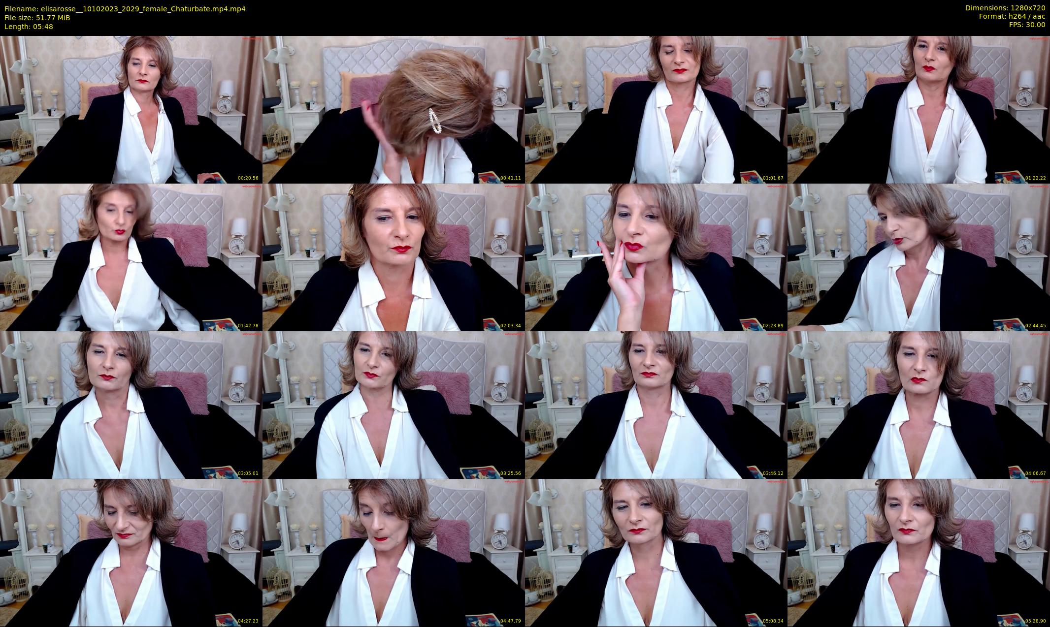 elisarosse_ — 6 minute Chaturbate female cam show recording, 720p, Oct 10, 2023