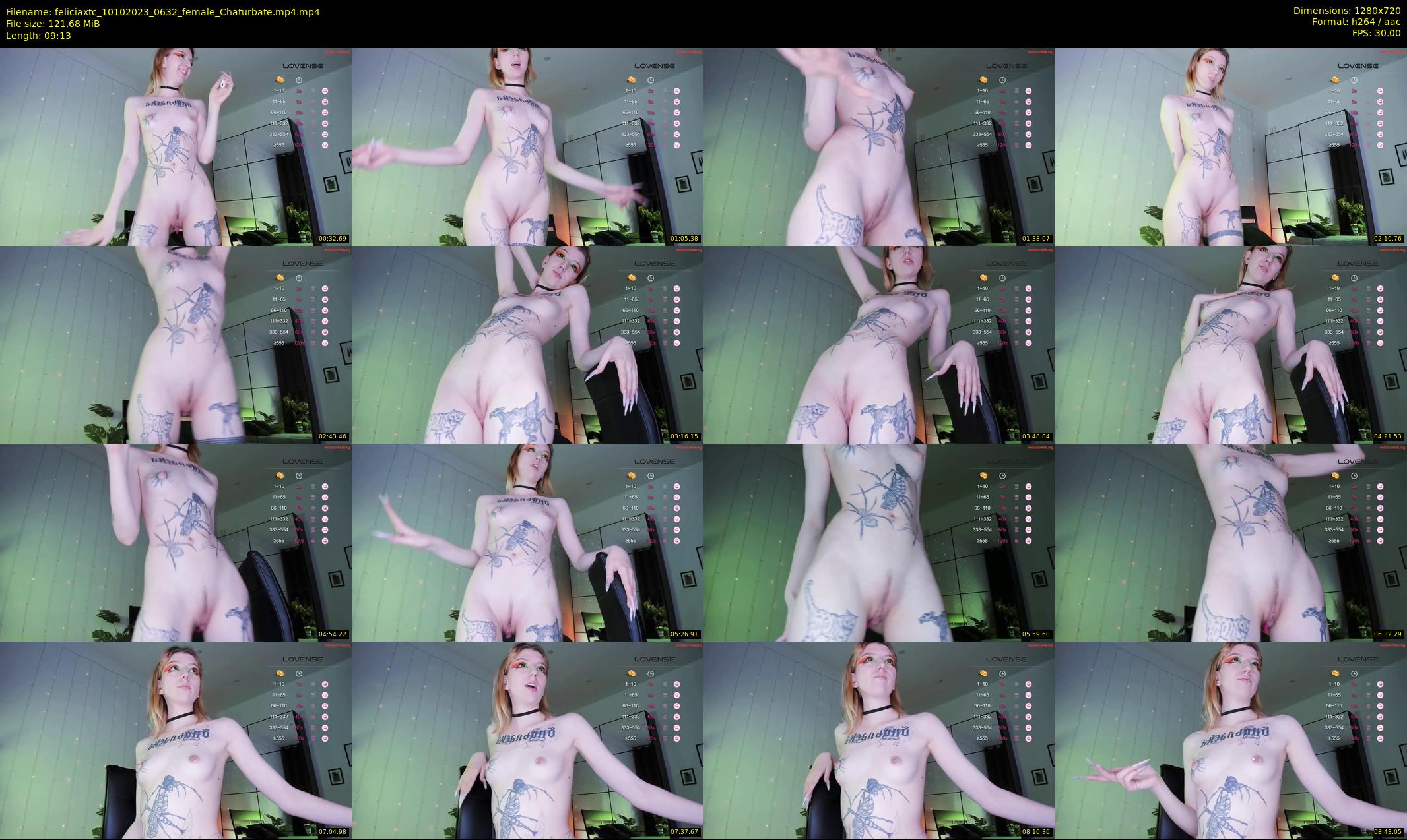 feliciaxtc — 10 minute Chaturbate female cam show recording, 720p, Oct 10, 2023
