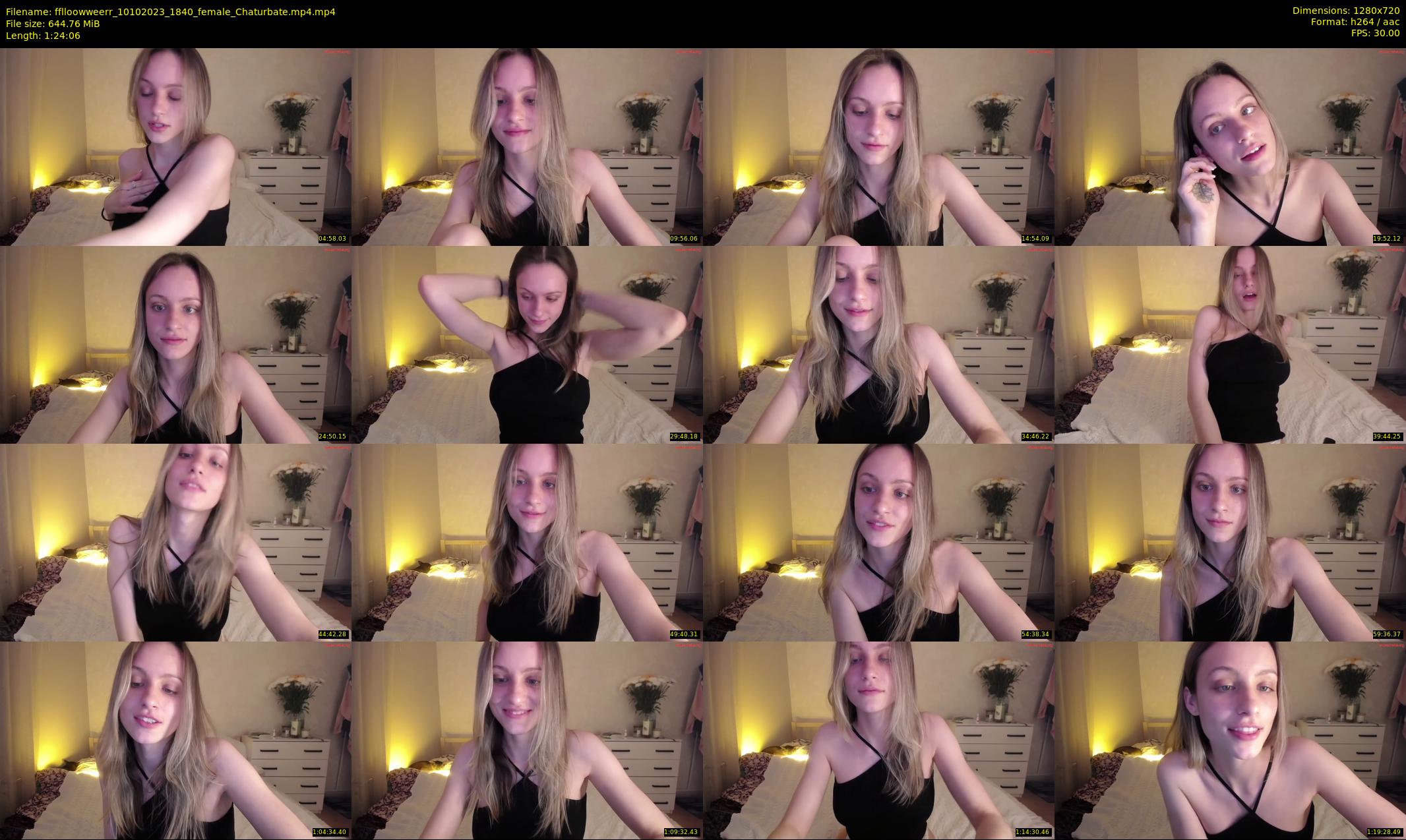fflloowweerr — 85 minute Chaturbate couple cam show recording, 720p, Oct 10, 2023
