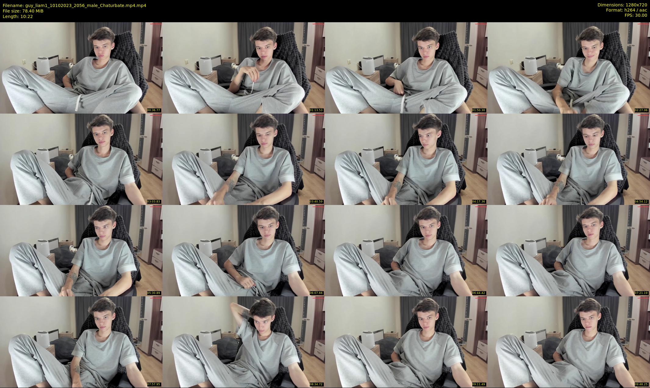 guy_liam1 — 11 minute Chaturbate male cam show recording, 720p, Oct 10, 2023