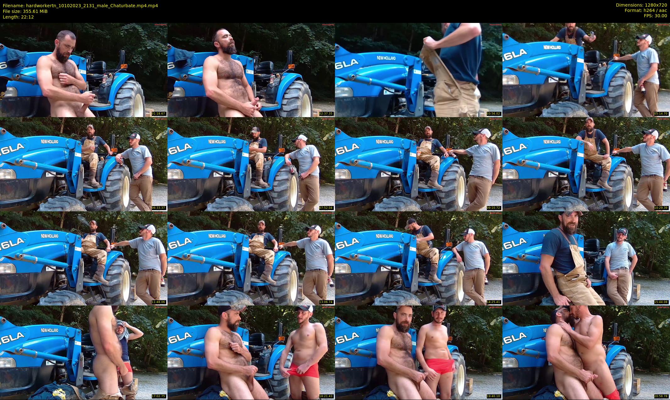 hardworkertn — 23 minute Chaturbate male cam show recording, 720p, Oct 10, 2023
