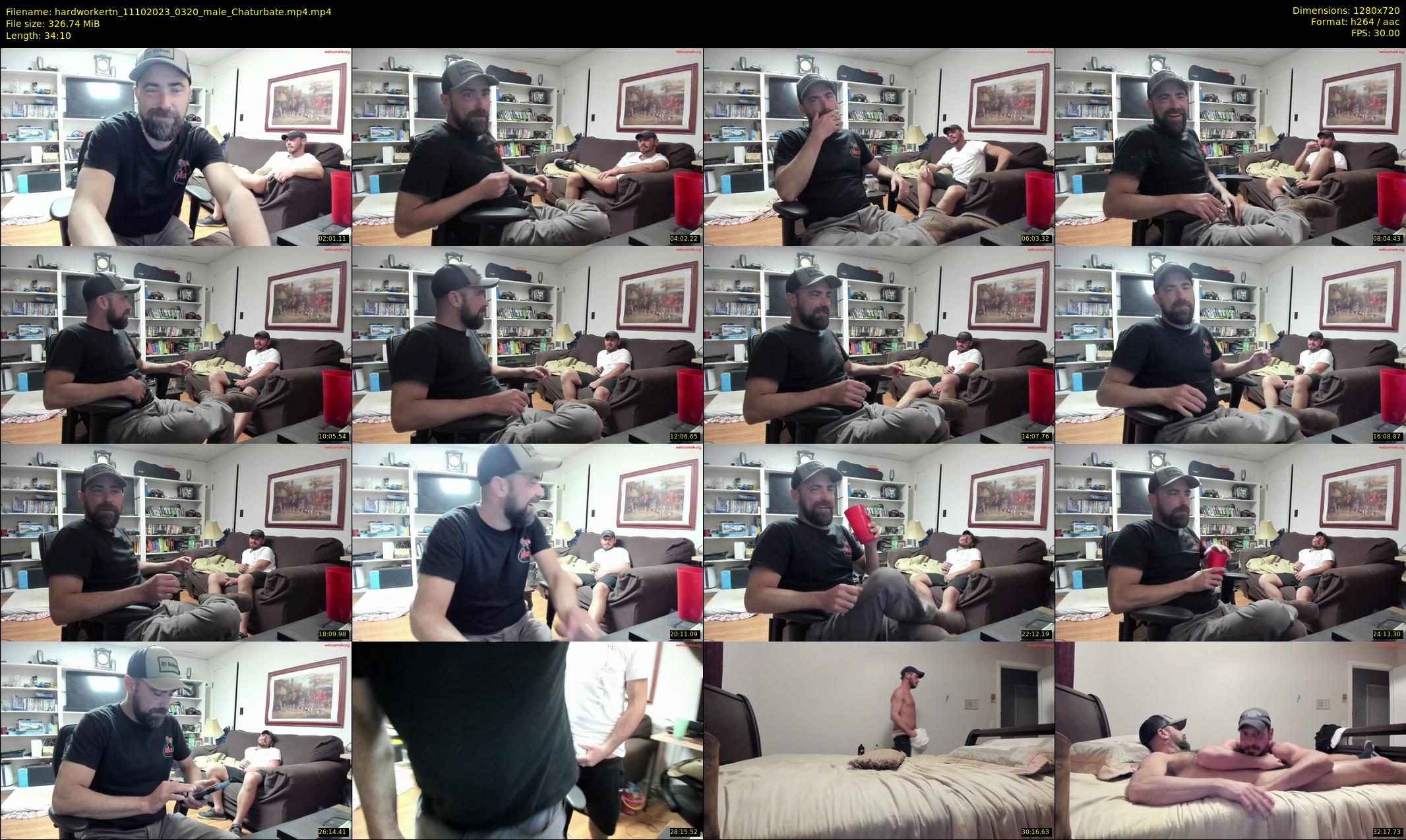 hardworkertn — 35 minute Chaturbate male cam show recording, 720p, Oct 11, 2023