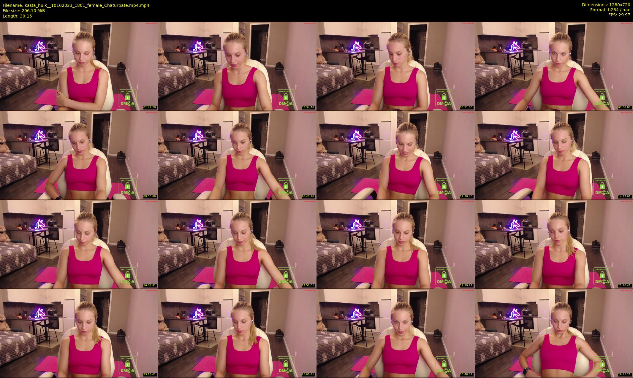 kasta_hulk_ — 31 minute Chaturbate female cam show recording, 720p, Oct 10, 2023