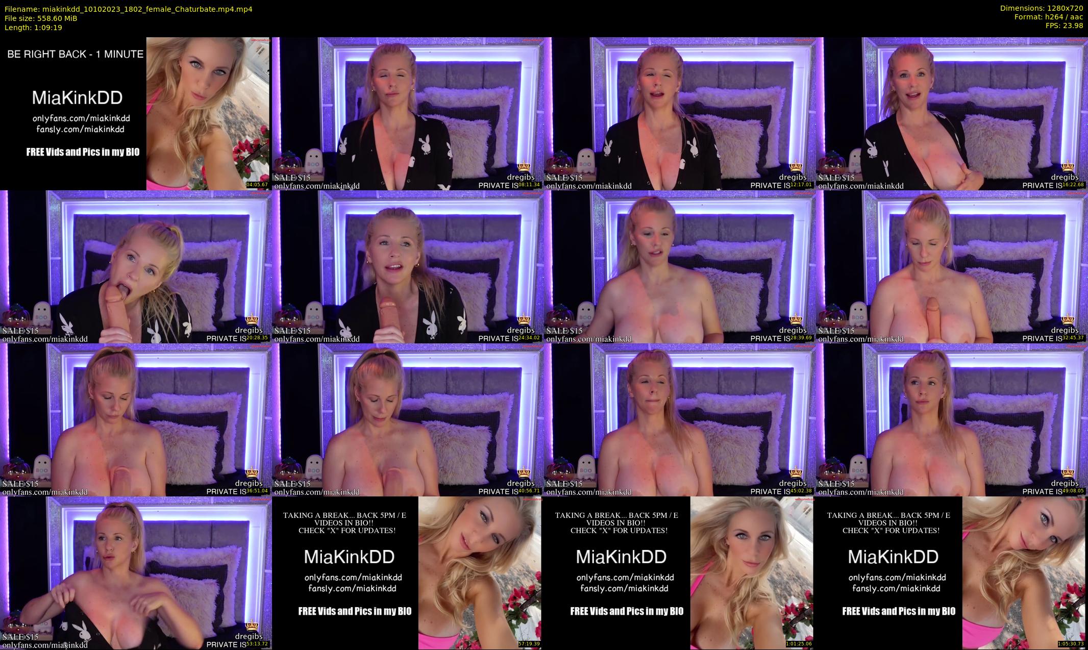miakinkdd — 70 minute Chaturbate female cam show recording, 720p, Oct 10, 2023