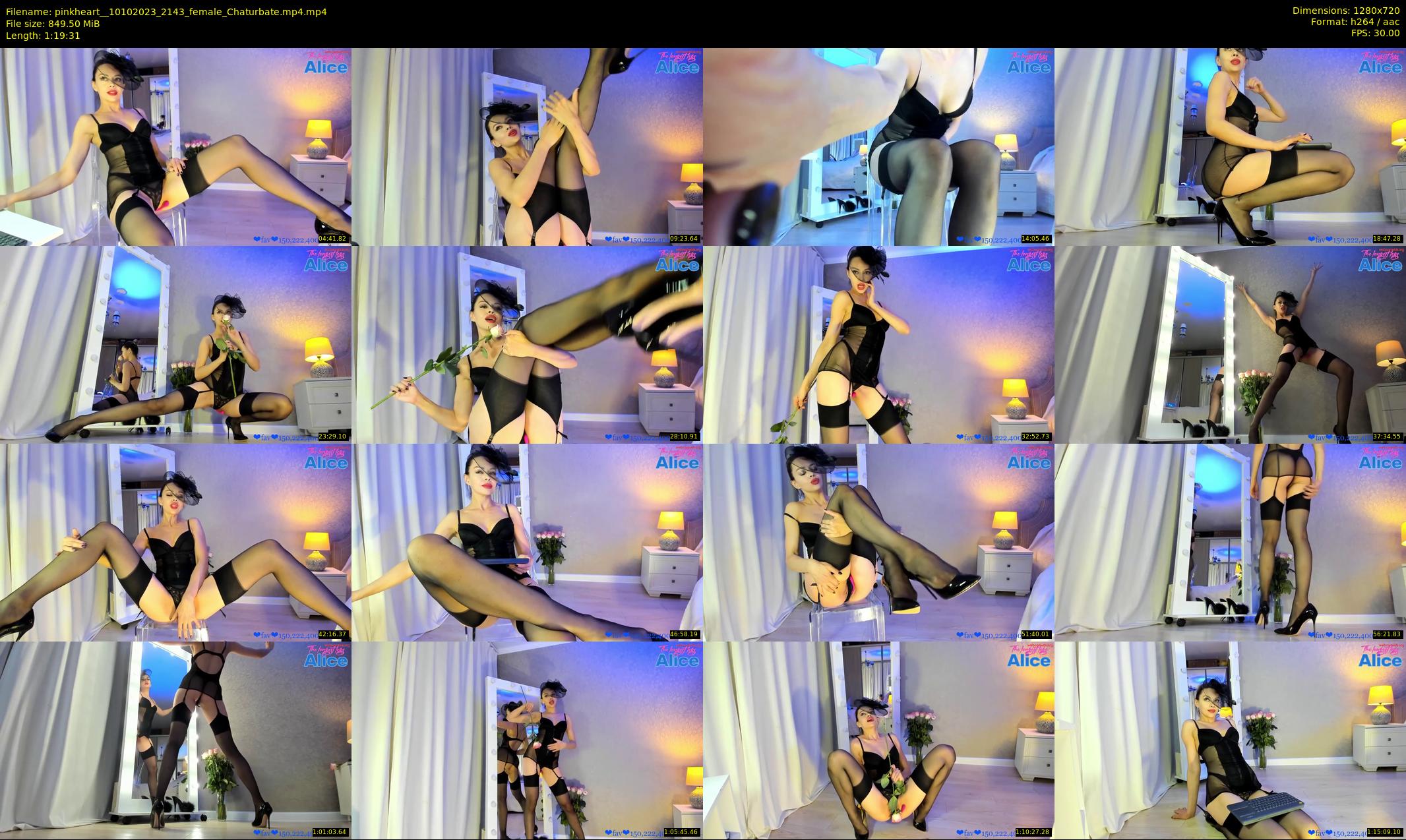 pinkheart_ — 80 minute Chaturbate female cam show recording, 720p, Oct 10, 2023