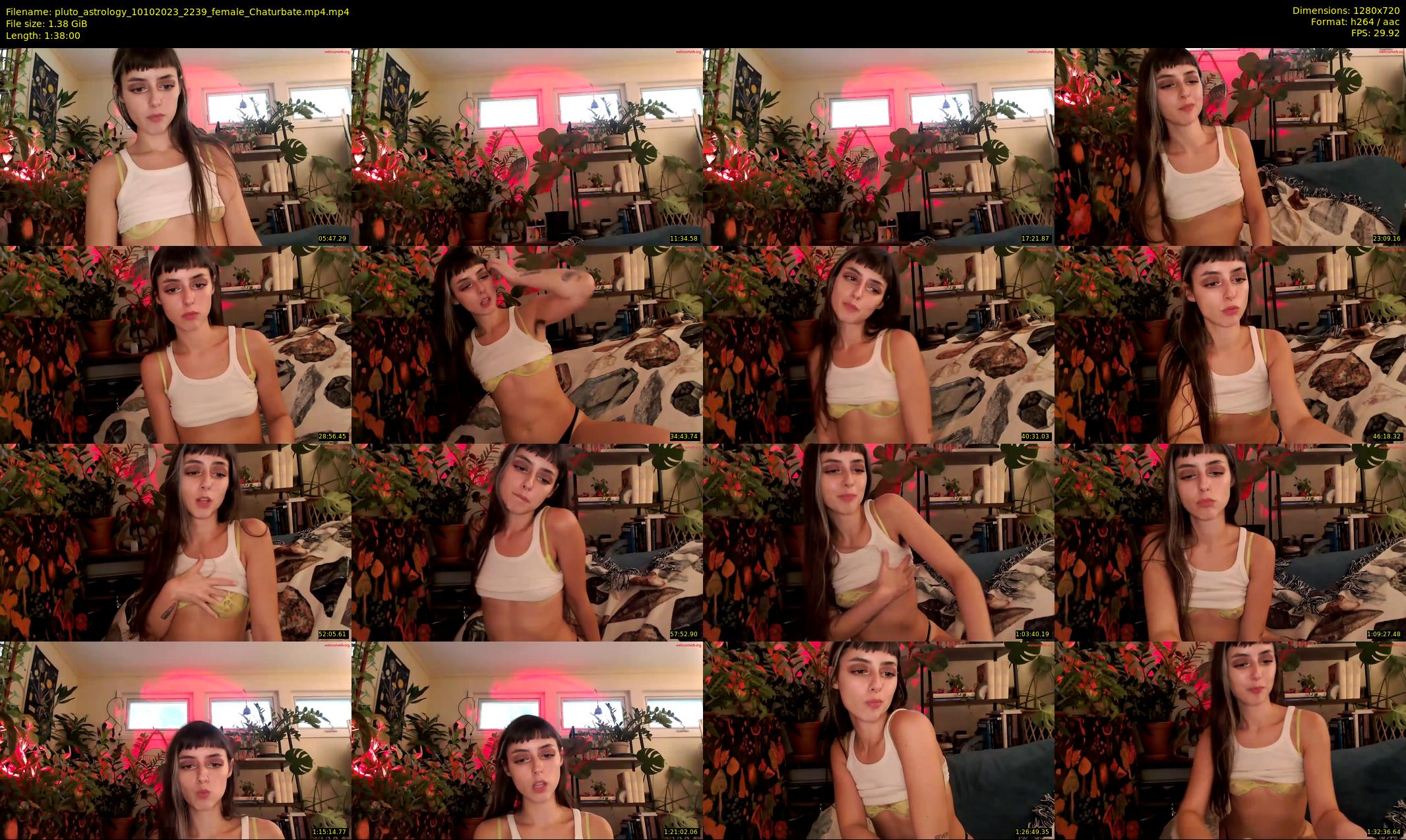 pluto_astrology — 98 minute Chaturbate female cam show recording, 720p, Oct 10, 2023