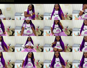 selene_ebony — 6 minute Chaturbate female cam show recording, 720p, Oct 10, 2023