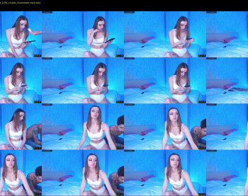 shineblue2728 — 3 minute Chaturbate couple cam show recording, 720p, Oct 10, 2023